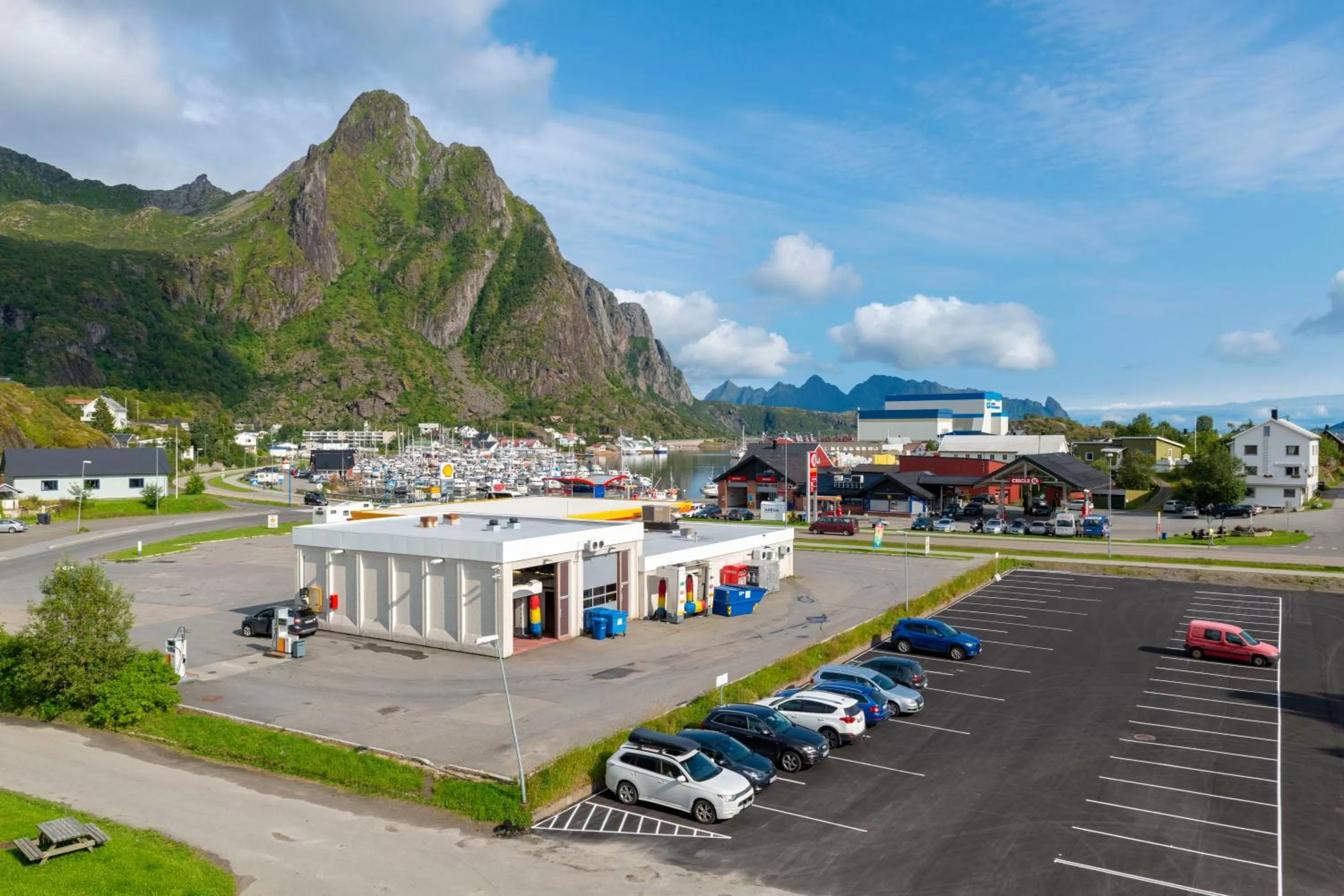 City view in Marina Hotel Lofoten
