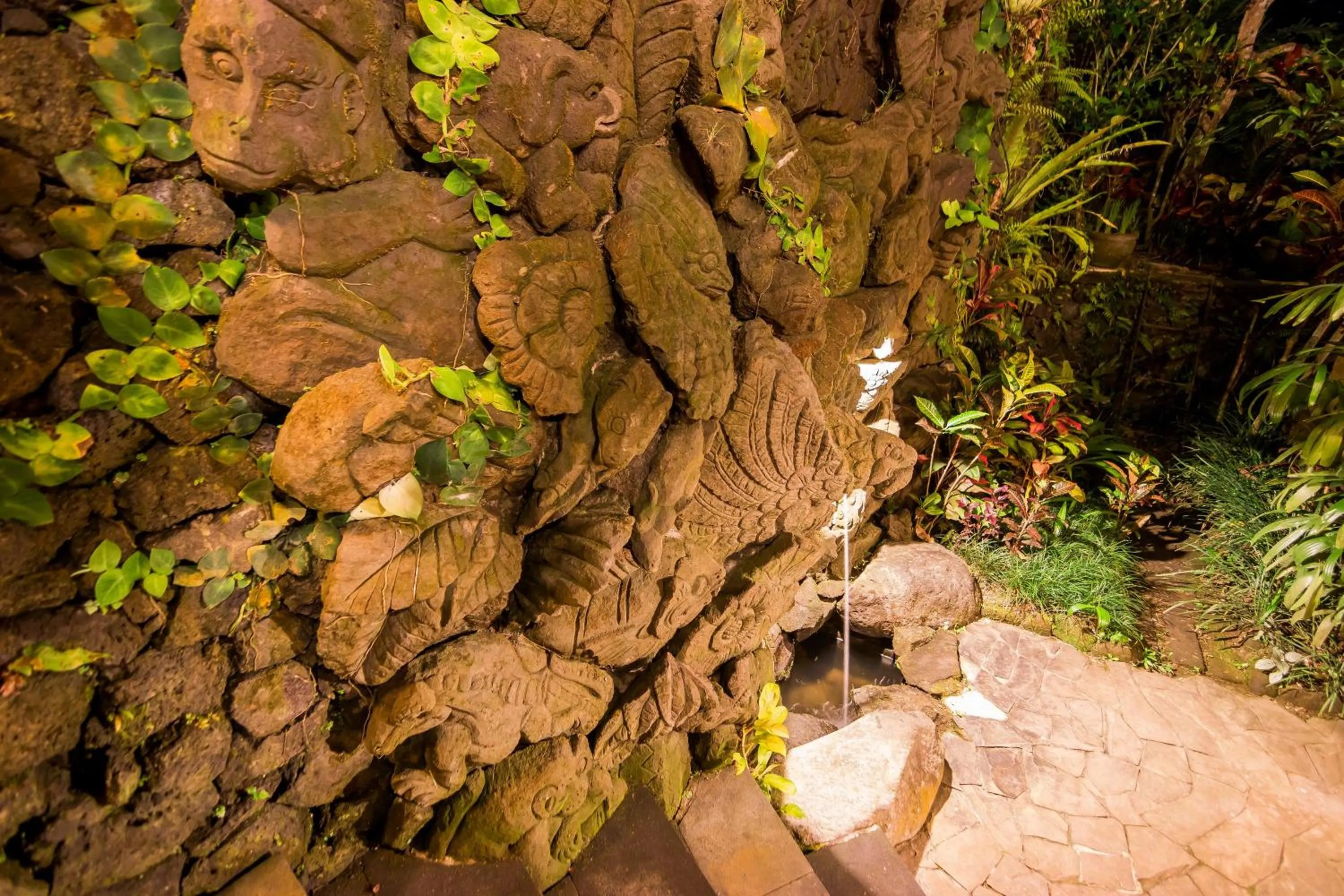 Garden in Bidadari Private Villas & Retreat