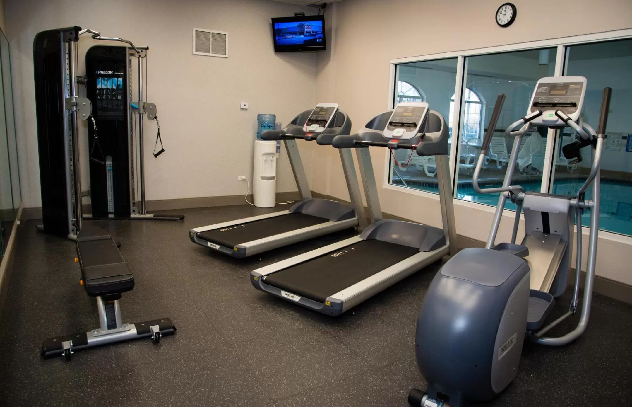 Fitness centre/facilities in Country Inn & Suites by Radisson, Merrillville, IN
