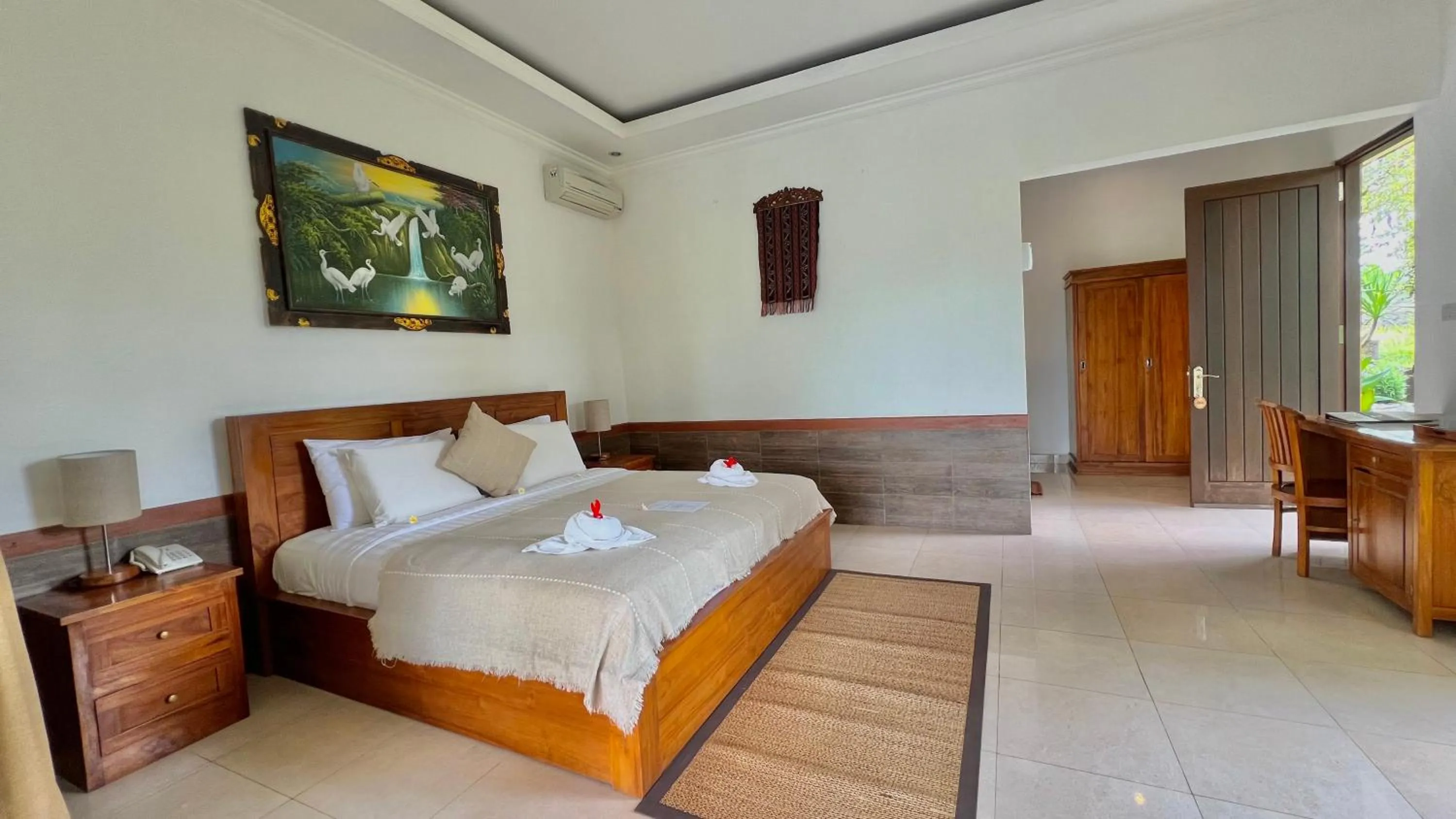 Property building, Bed in Kubu Bali Baik Villa & Resort - CHSE Certified