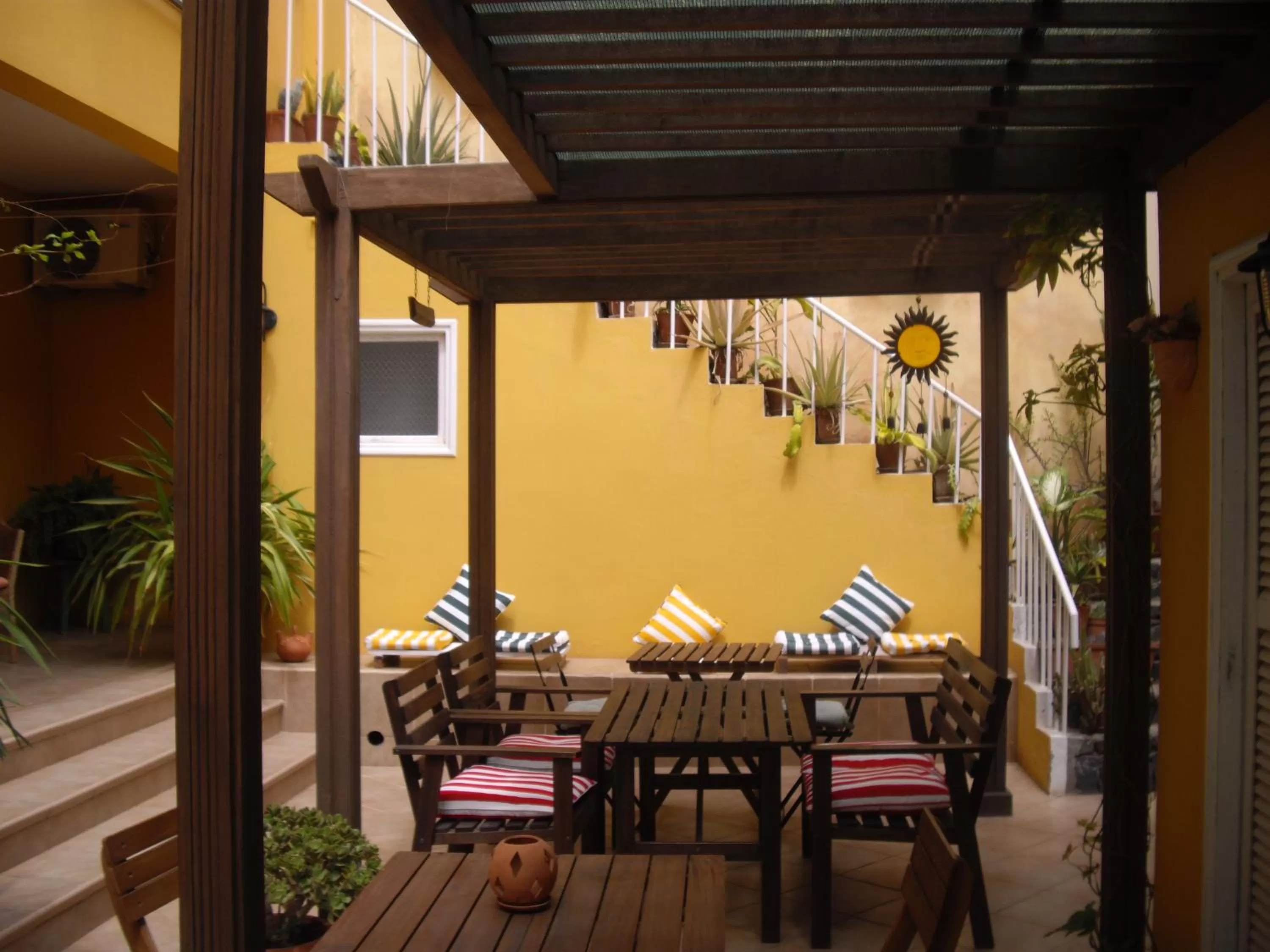 Garden in Kira's Boutique Hotel