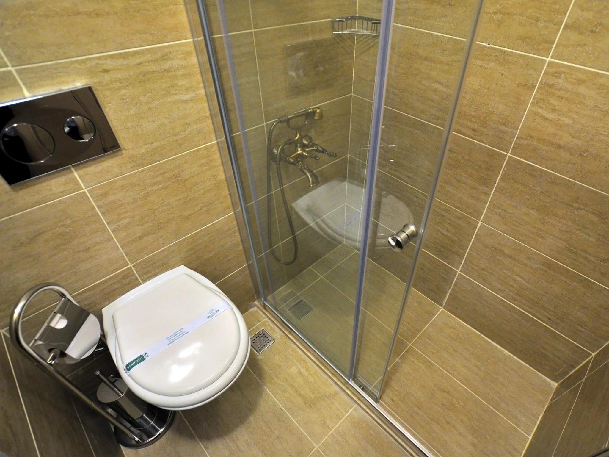 Bathroom in Divani Ali Hotel