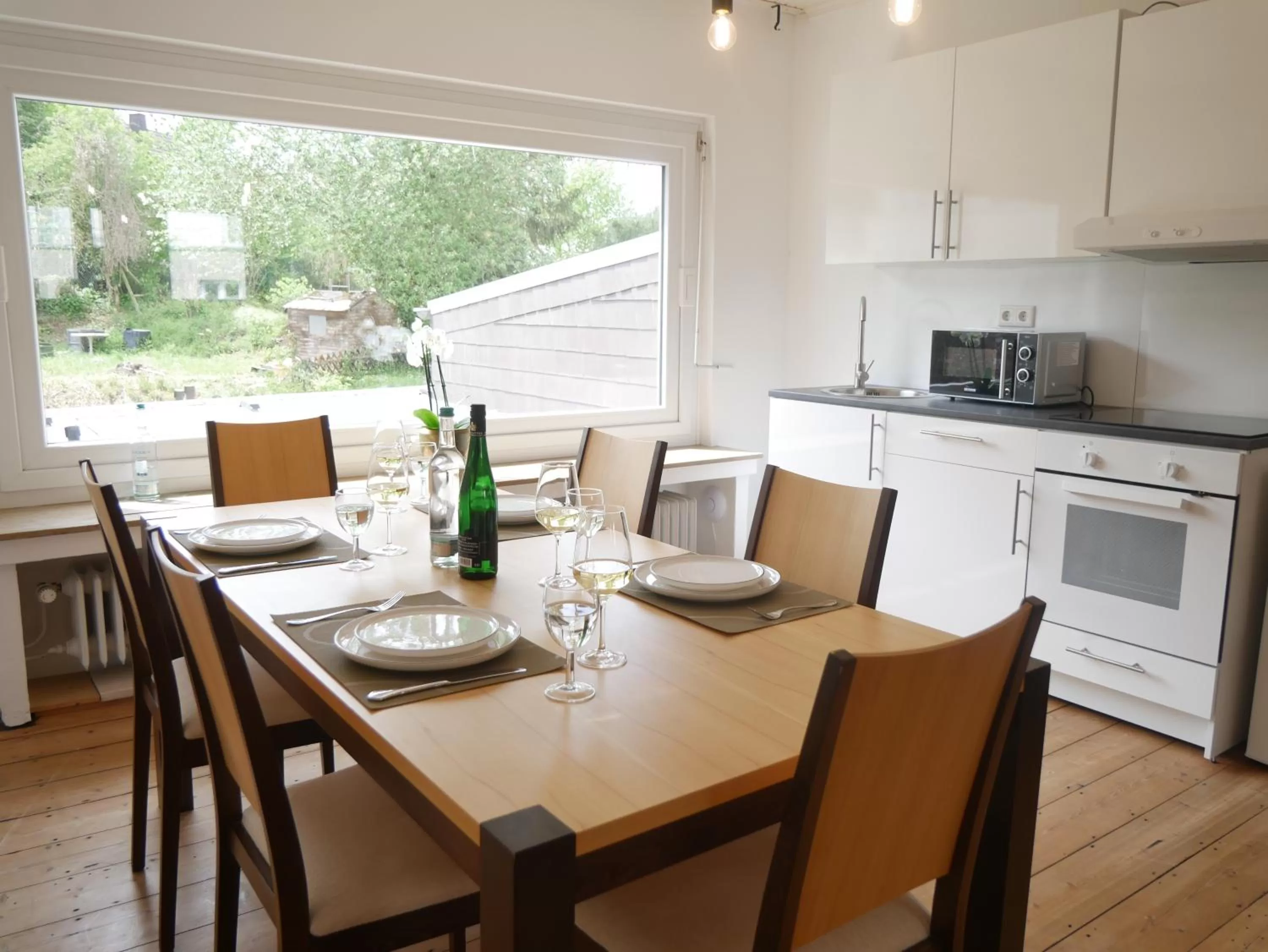 Kitchen or kitchenette in Pension Helma