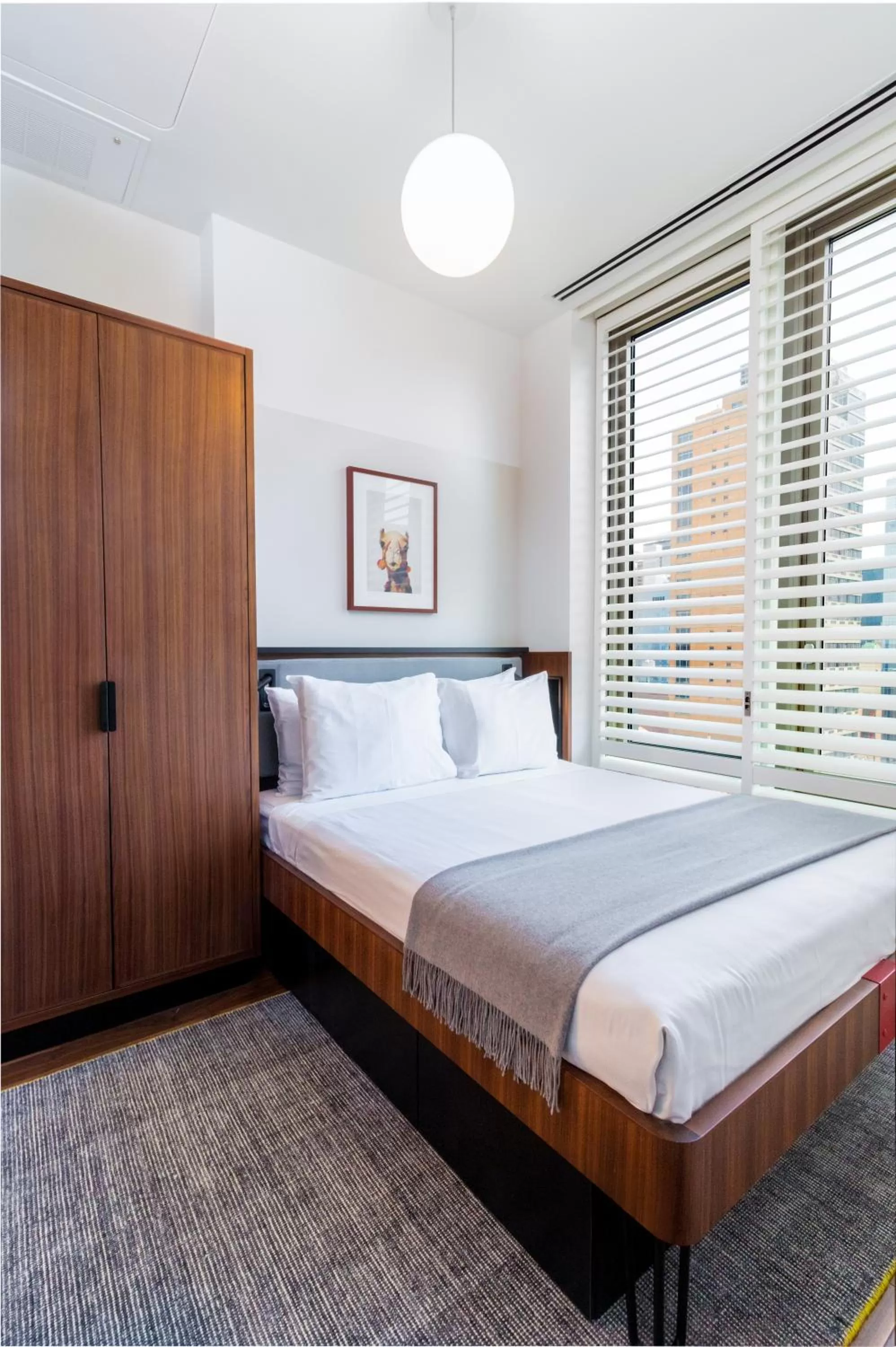 Bedroom, Bed in Pod Pads Times Square