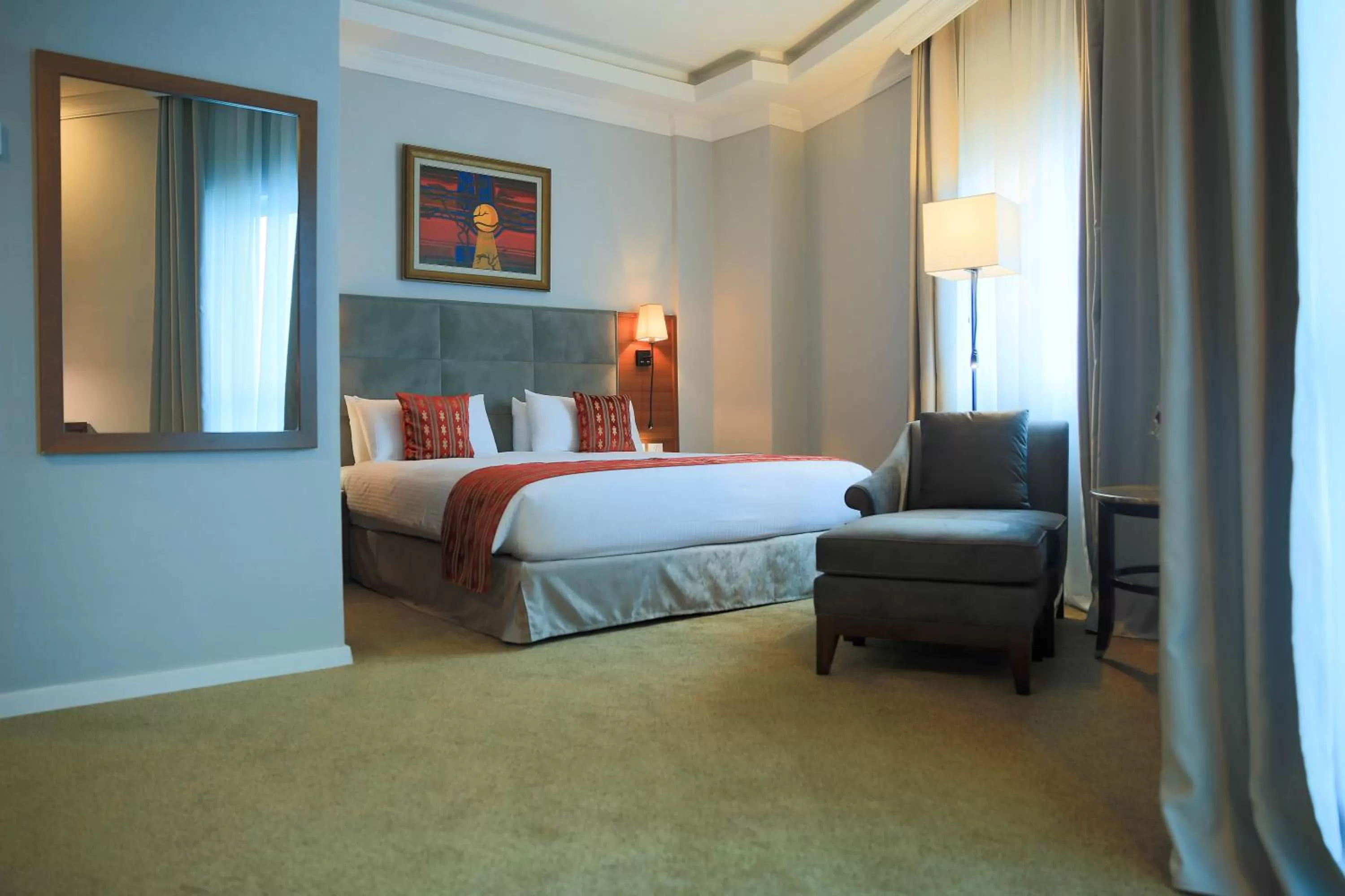 Photo of the whole room, Bed in Swiss Inn Nexus Hotel