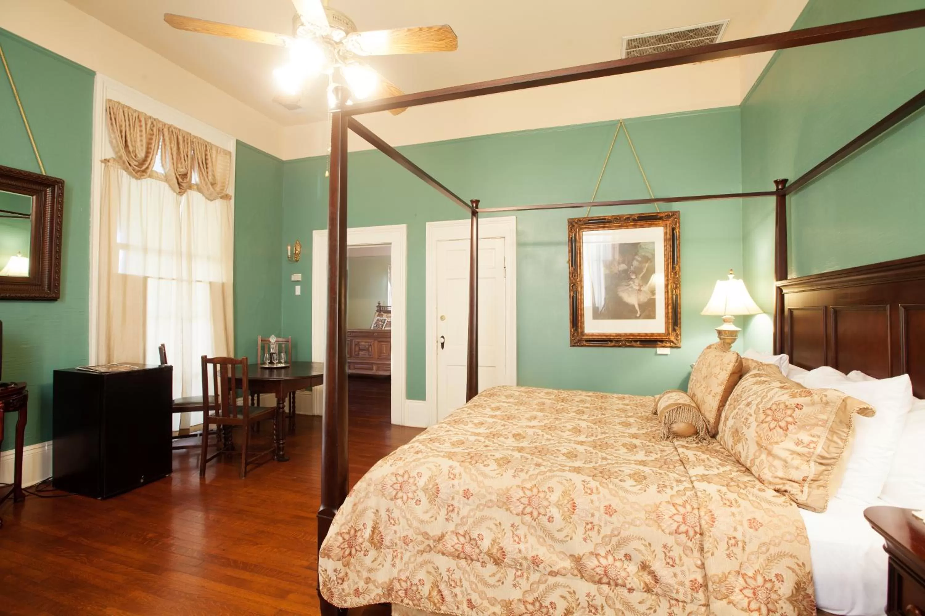 Photo of the whole room, Bed in Edgar Degas House Historic Home and Museum