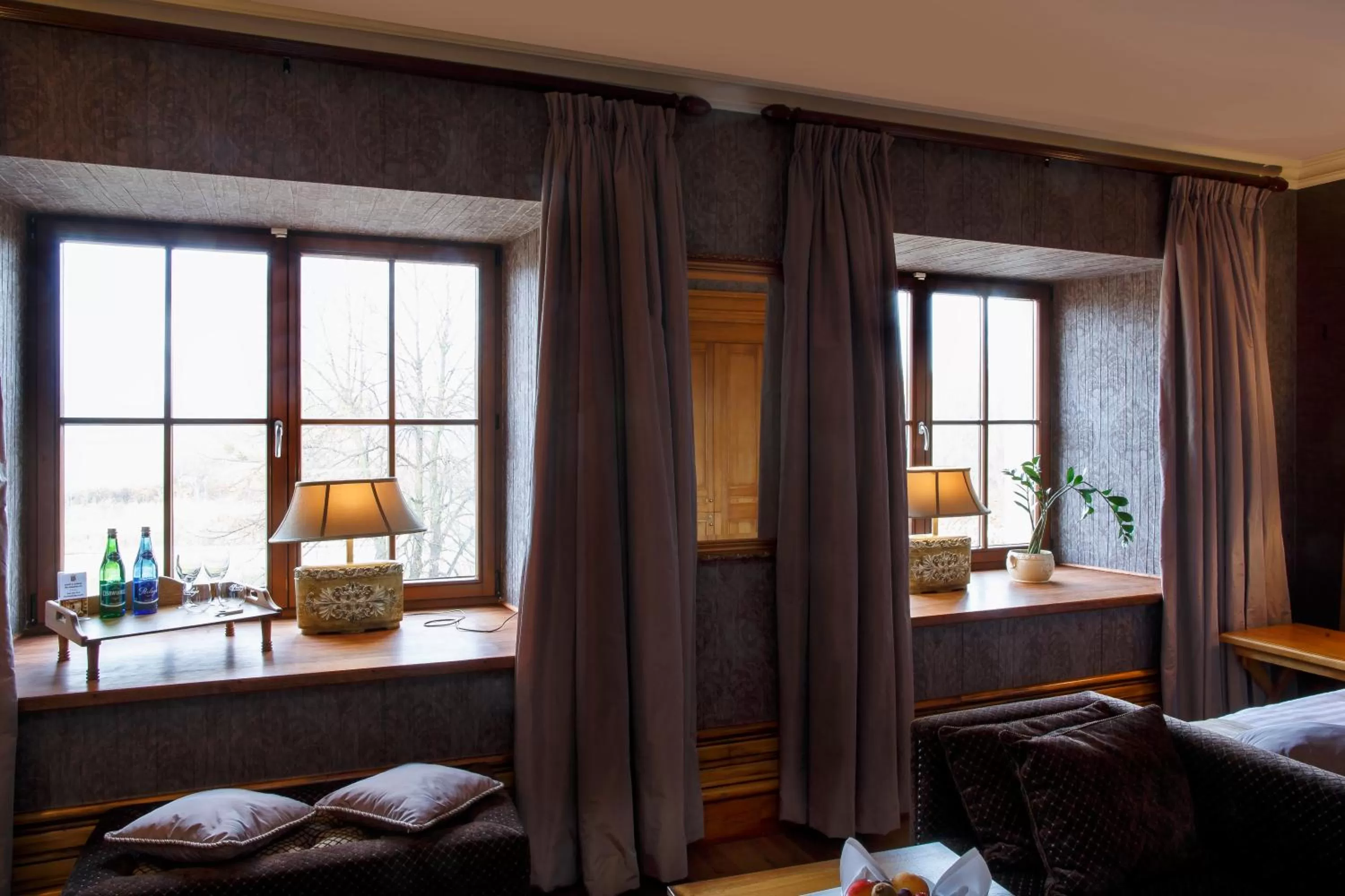 Decorative detail, Bed in Hotel Król Kazimierz