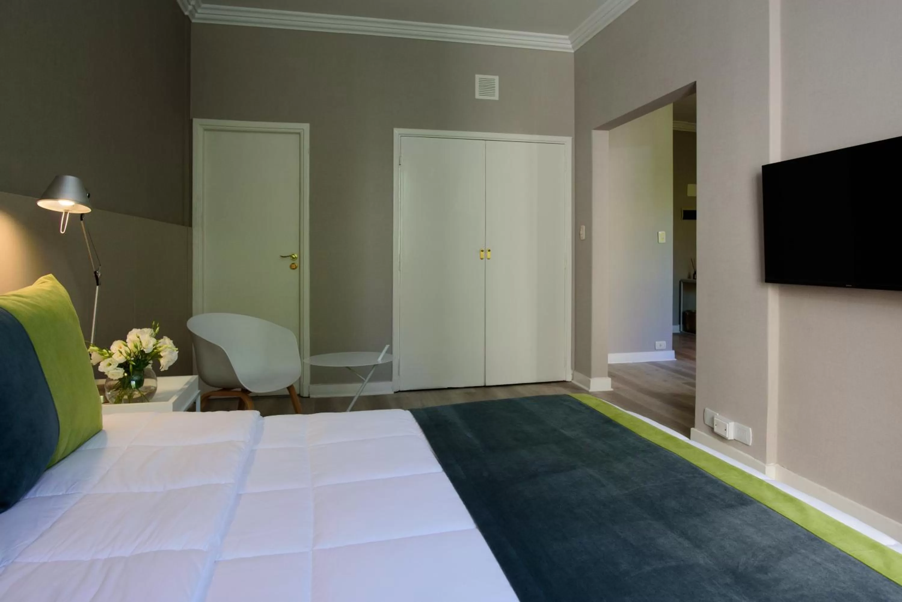 Bed in SuMa Recoleta Hotel