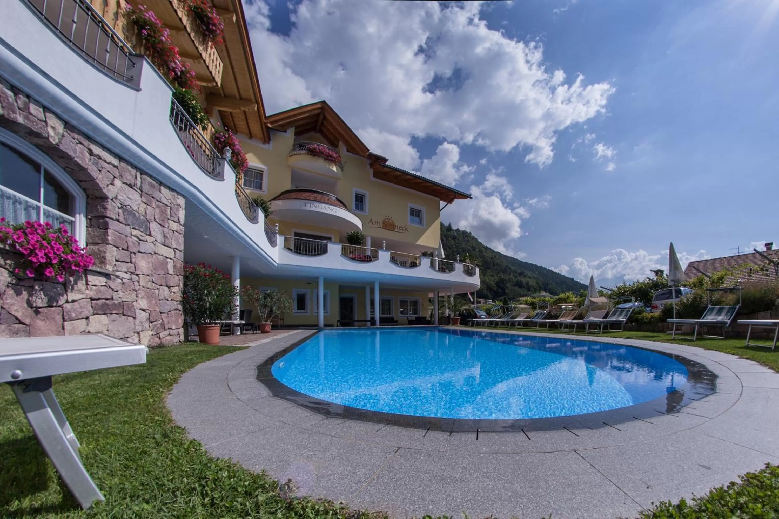 Property building in Hotel Am Sonneck