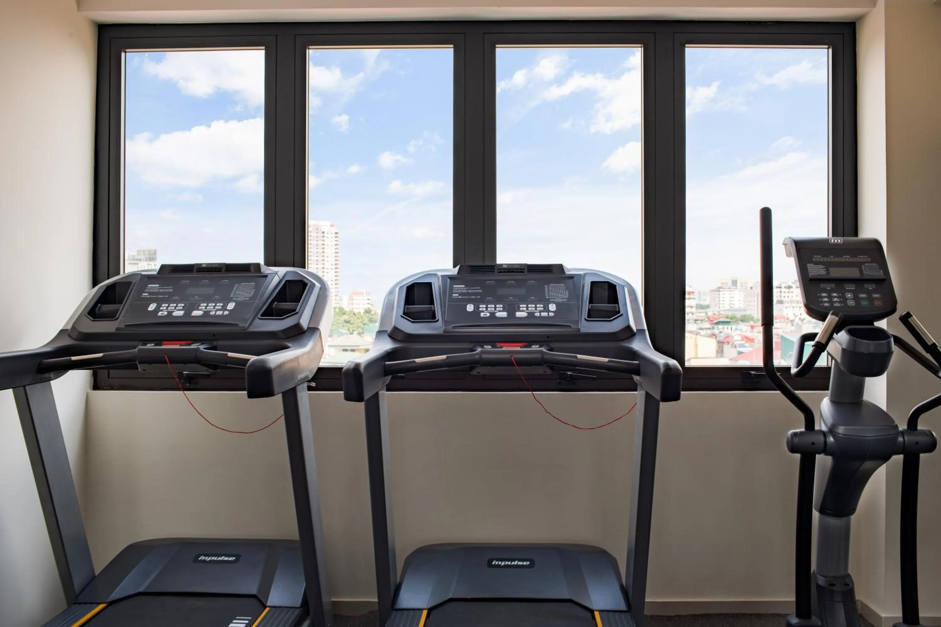 Fitness centre/facilities in Brandi Fuji Hotel