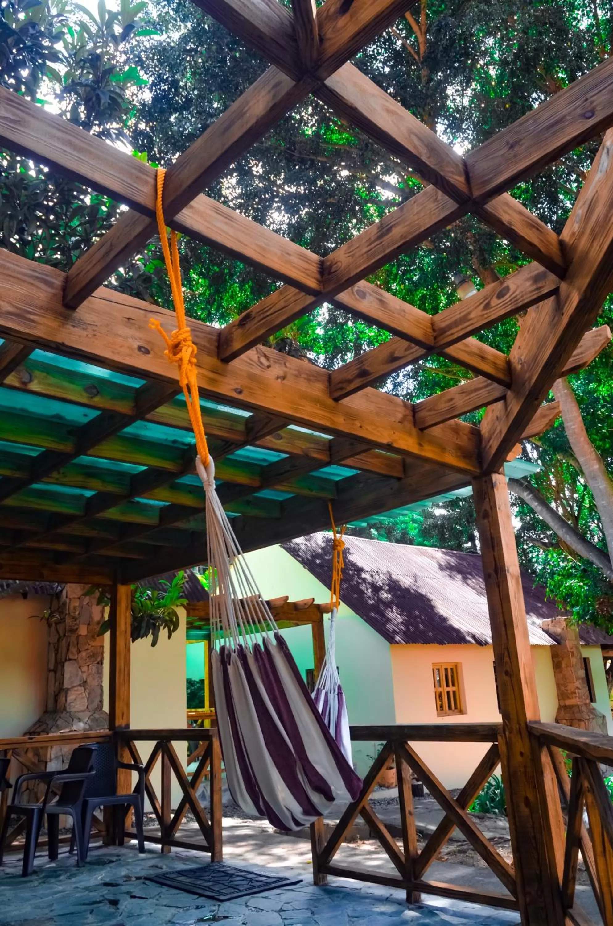 Balcony/Terrace in Hotel Rancho Constanza & Cabañas de la Montaña