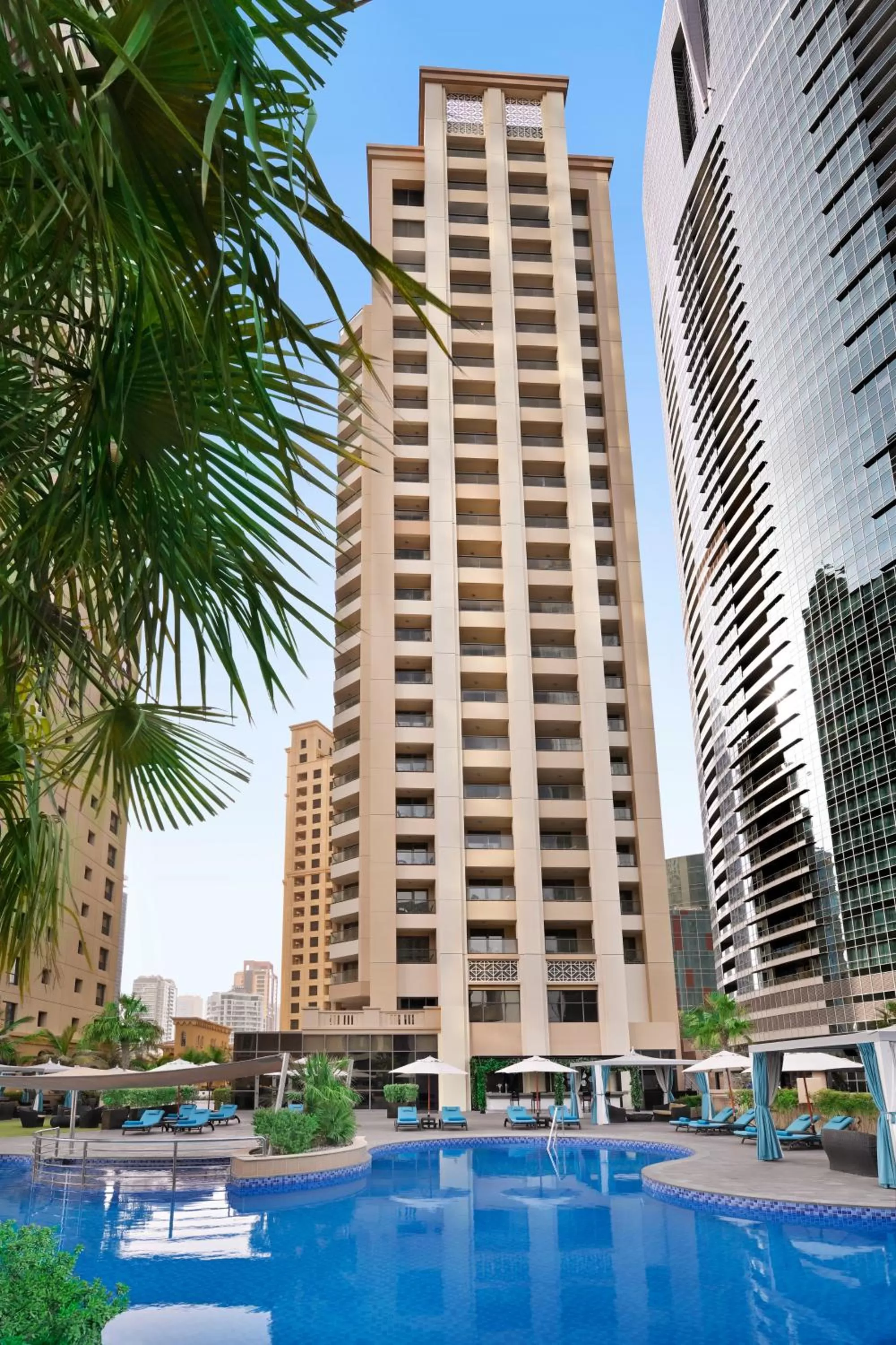 Property building in Mövenpick Hotel Jumeirah Beach