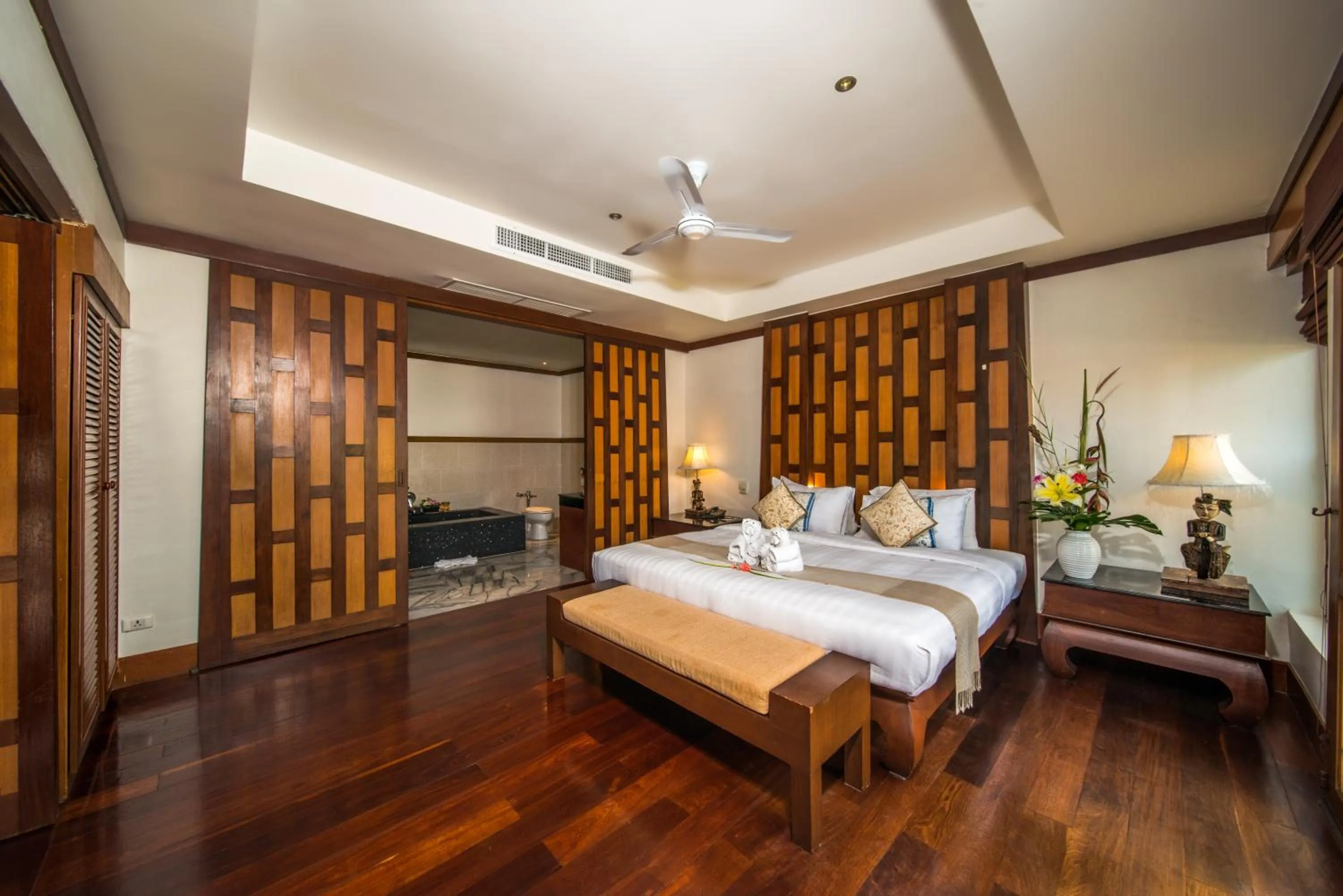 Bed in Baan Yin Dee Boutique Resort Phuket - SHA Plus