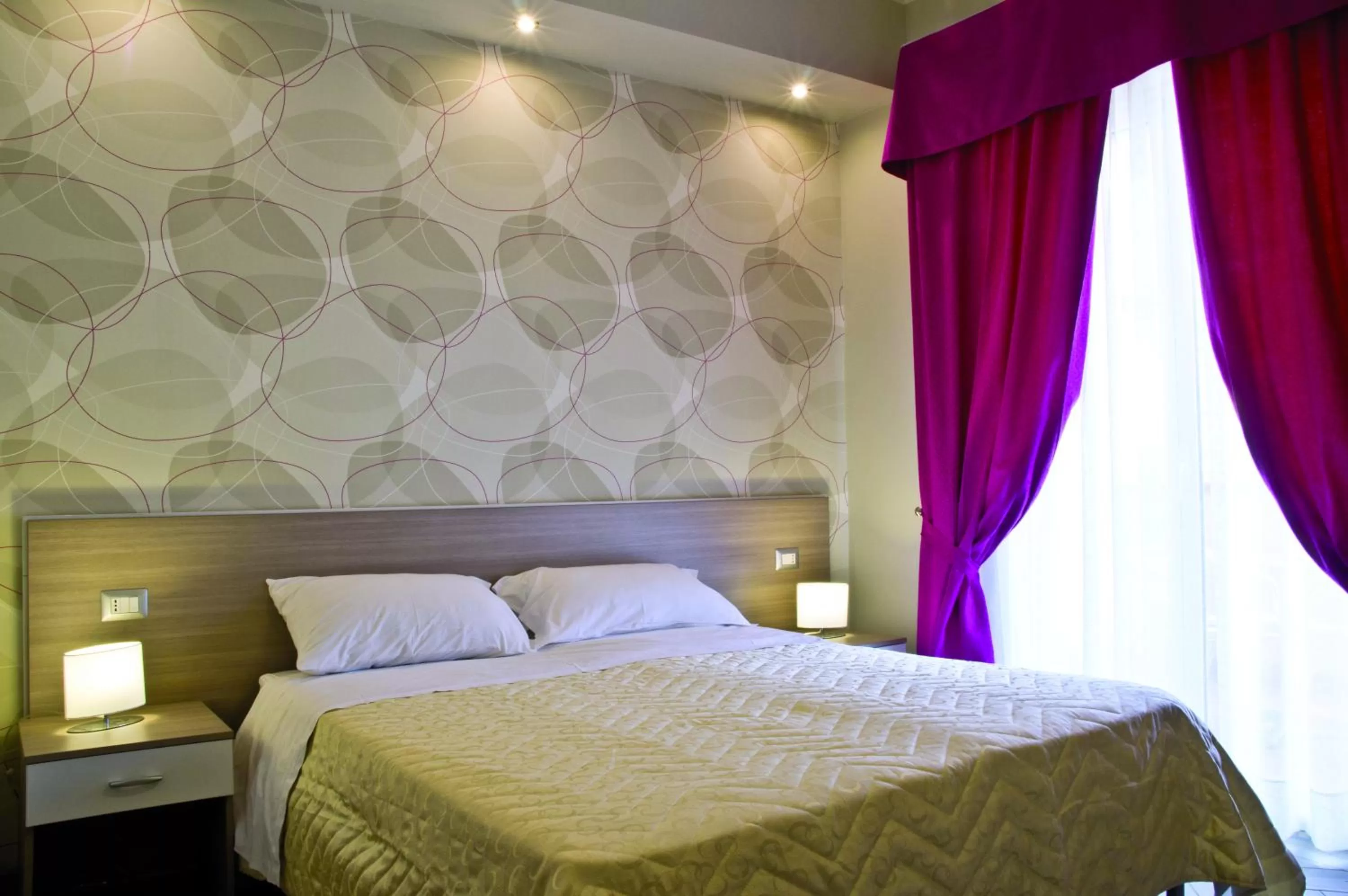 Decorative detail, Bed in B&B Albachiara