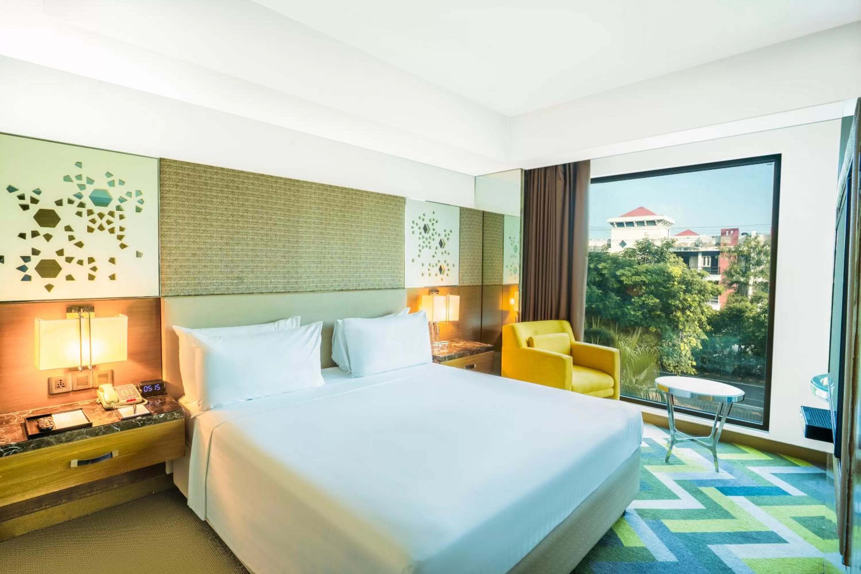 One-Bedroom Executive King Suite with 15% discount on food, beverages, laundry and spa in Courtyard by Marriott Agra