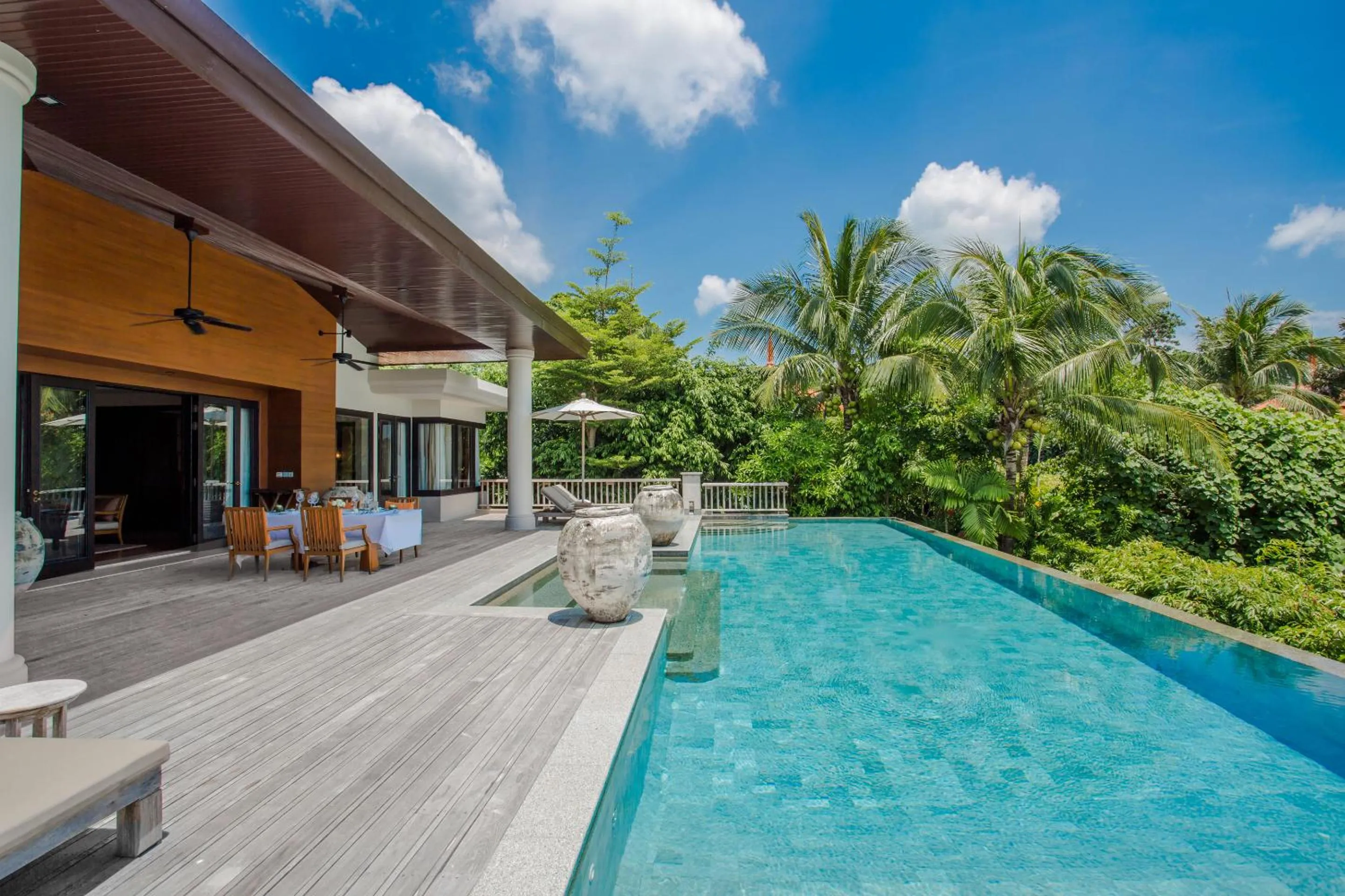 Balcony/Terrace in Trisara Villas & Residences Phuket