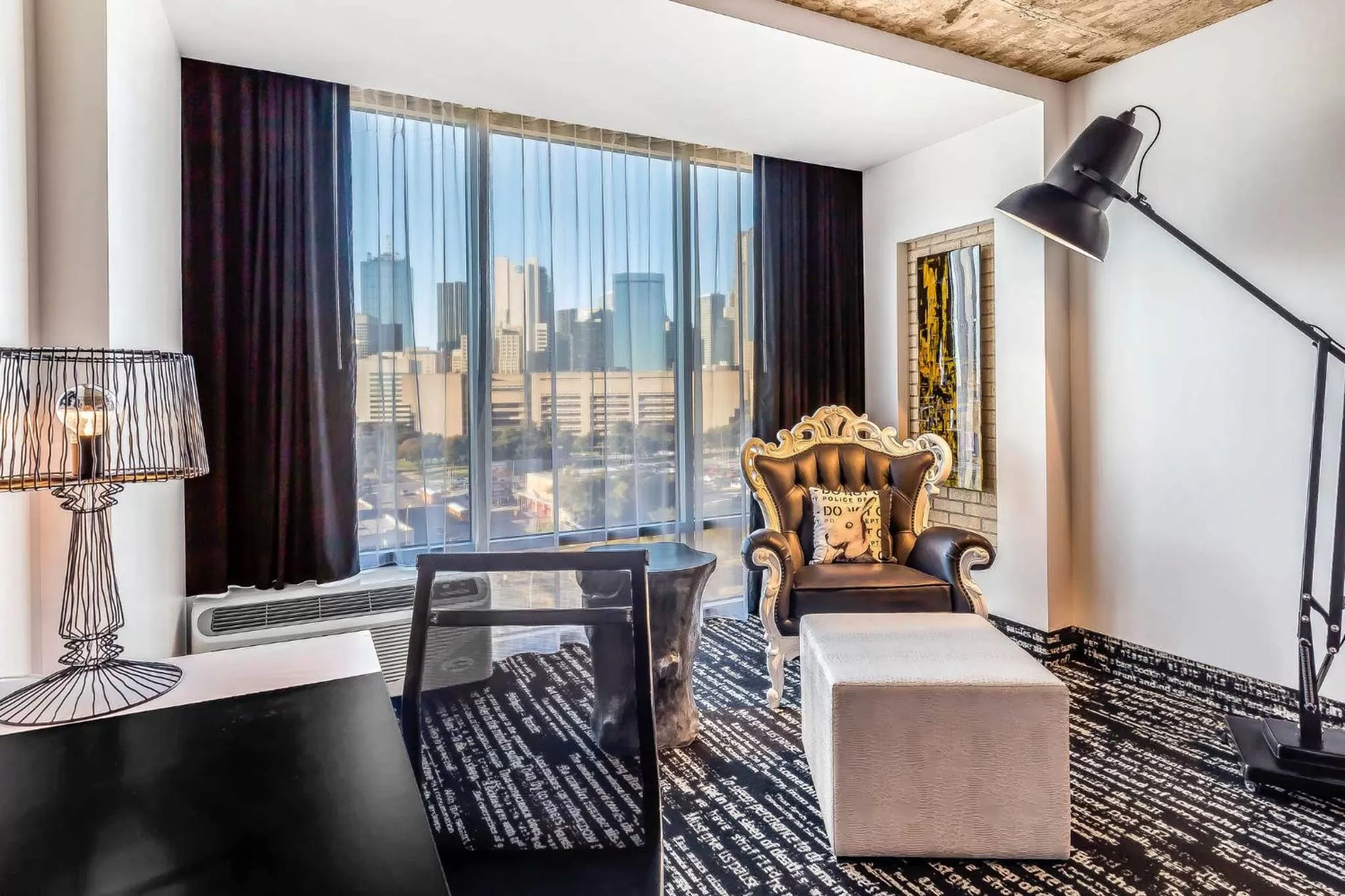 Seating area in Lorenzo Hotel Dallas, Tapestry Collection by Hilton