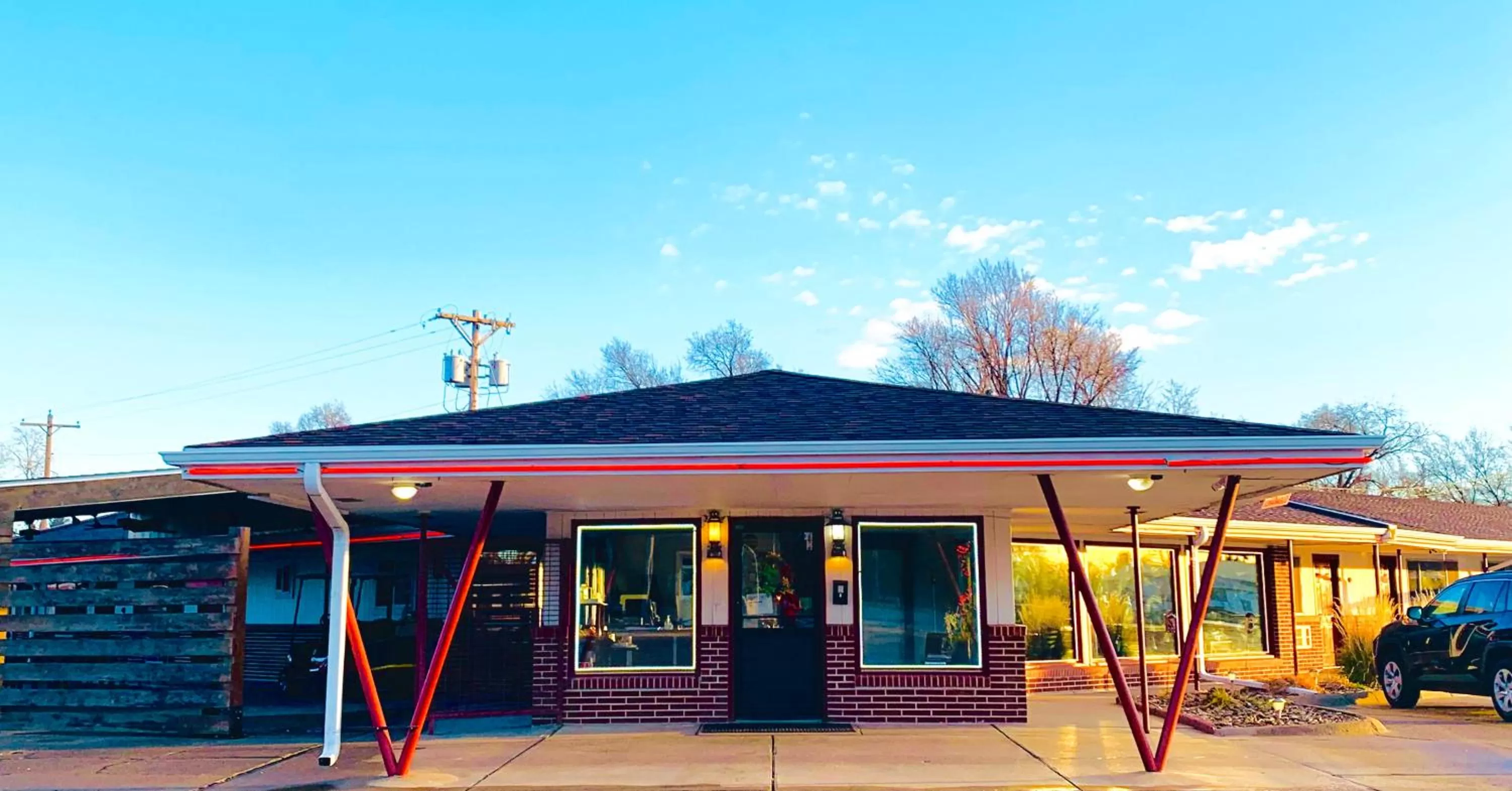 Property building in Raine Motel