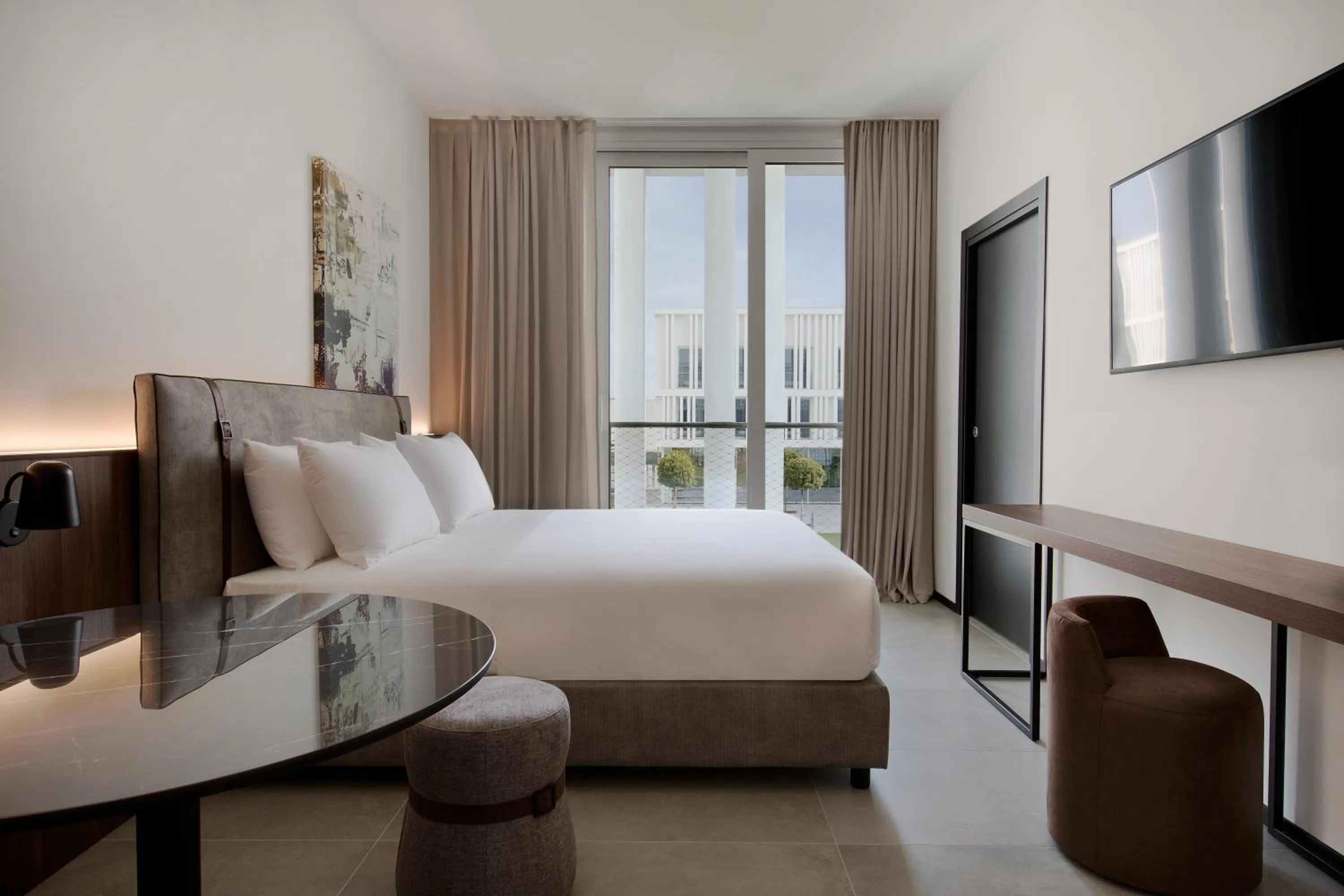 Photo of the whole room, Bed in J Hotel