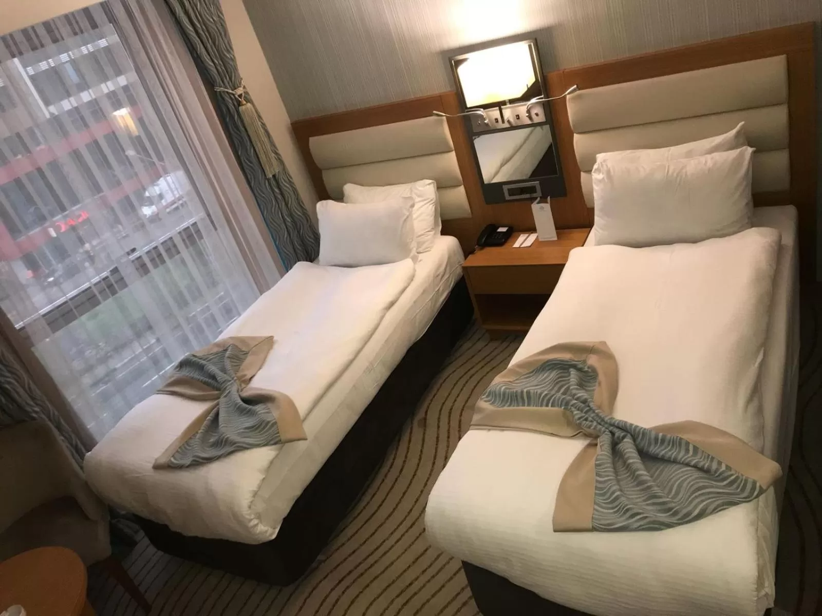 City view, Bed in Grand Turkuaz Hotel