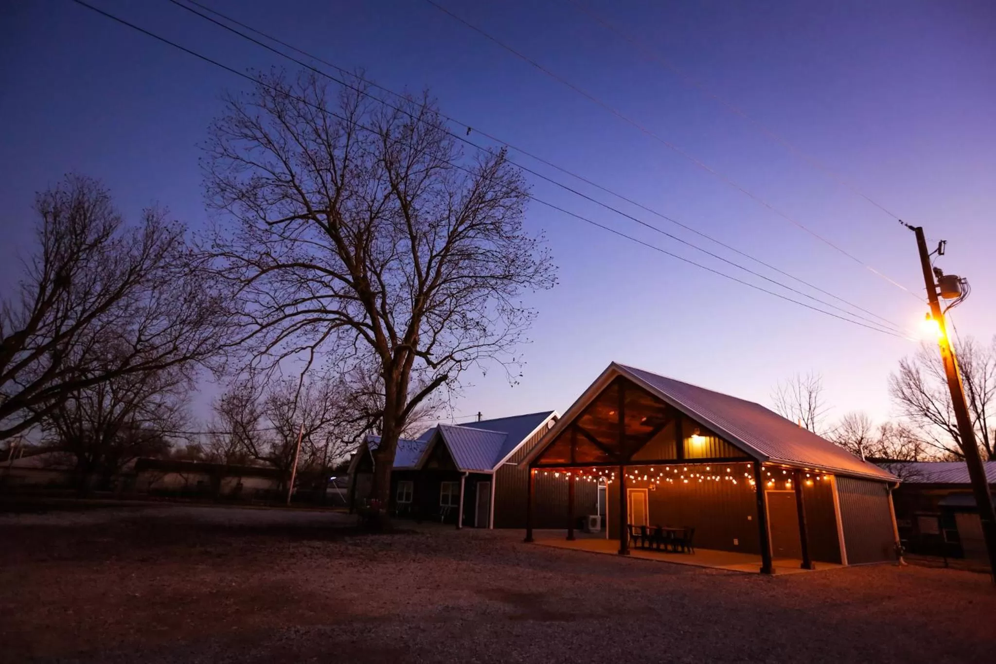Property building in Knotty Squirrel Cabins