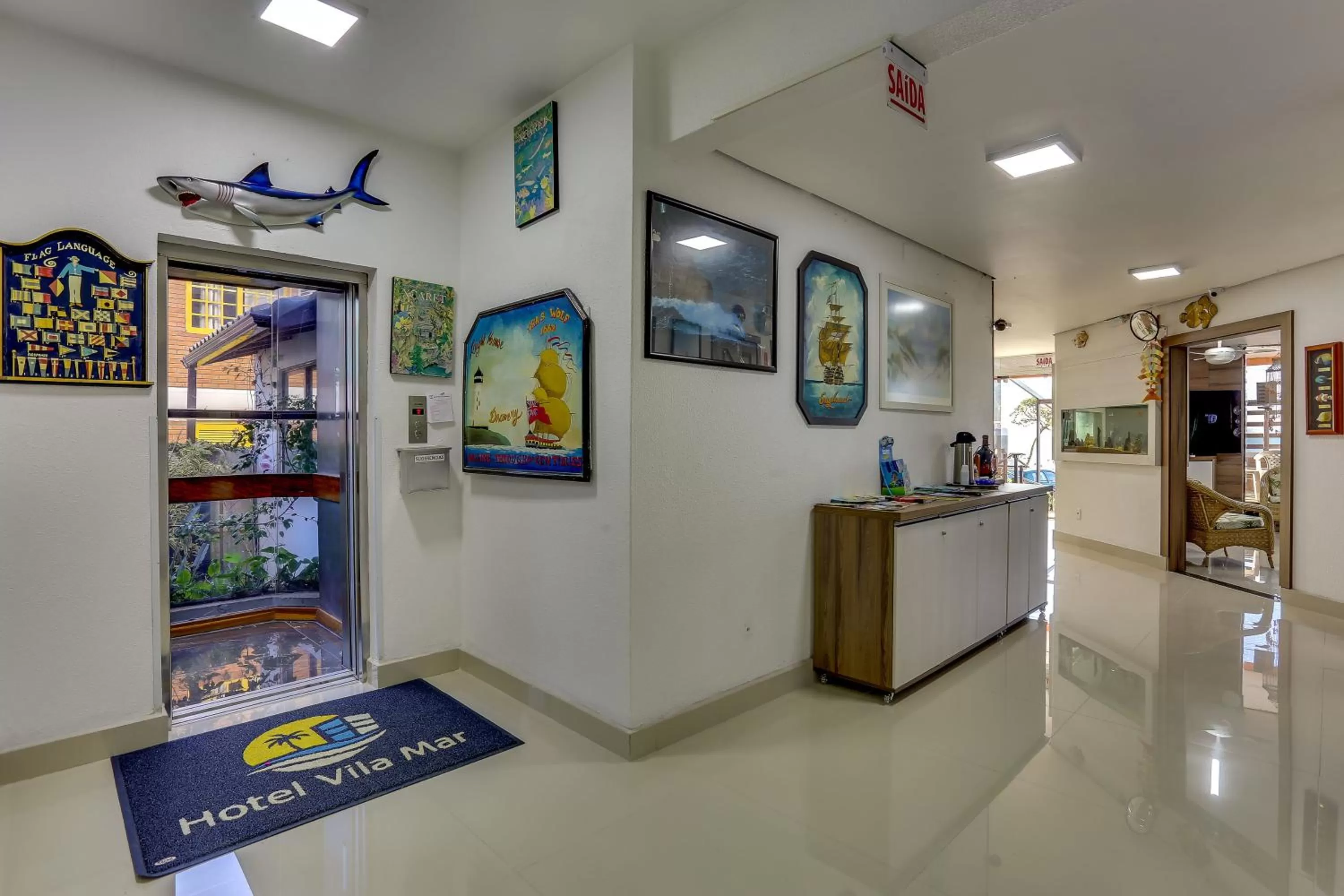 Lobby/Reception in Hotel Vila Mar