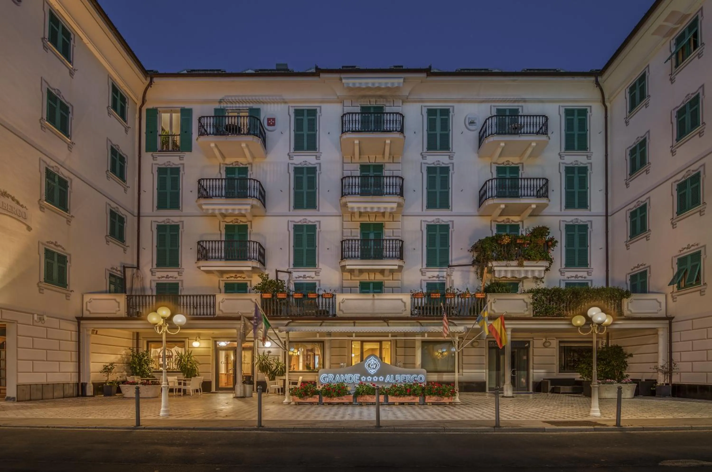 Property building in Grande Albergo