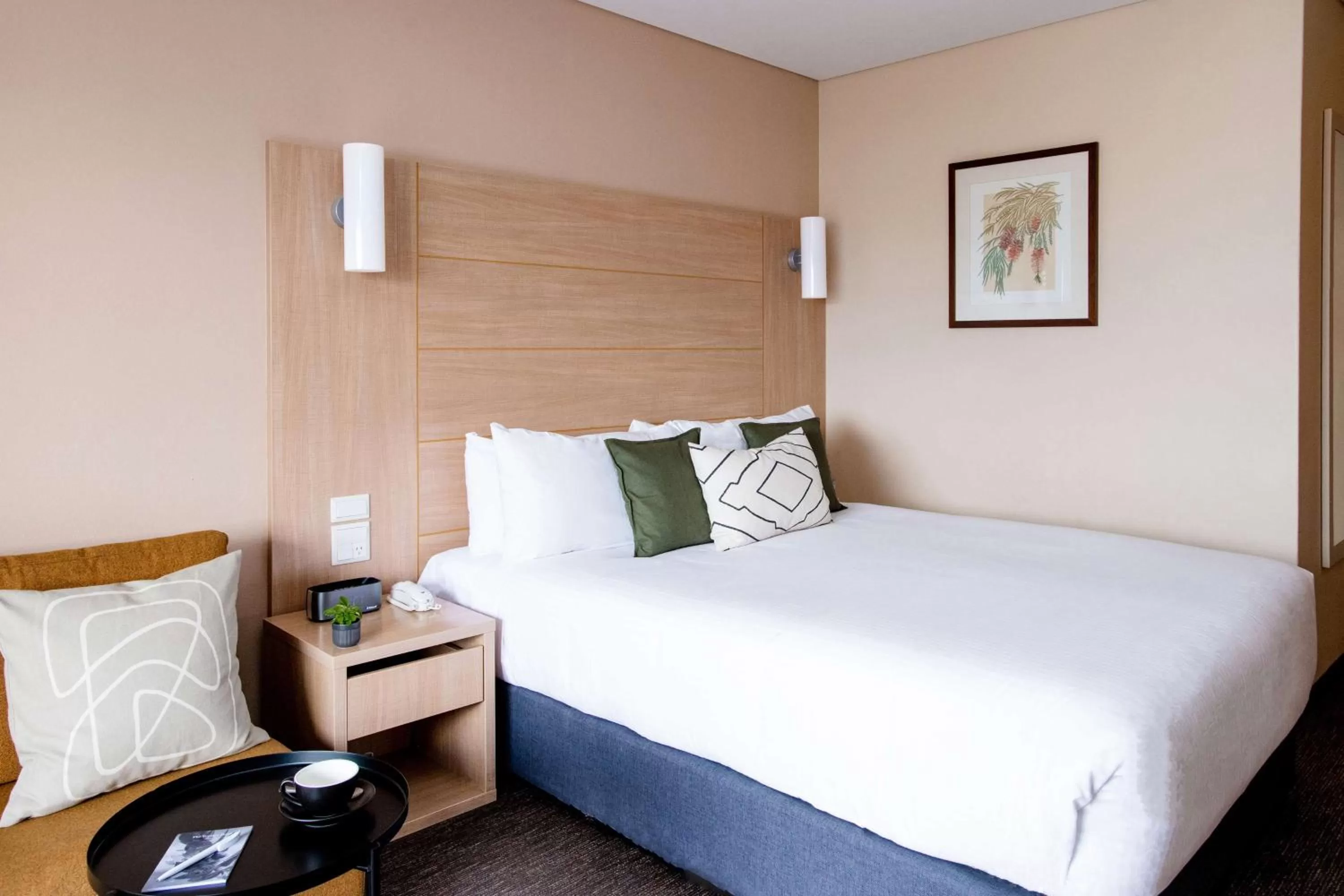 Bedroom, Bed in Sage Hotel Adelaide