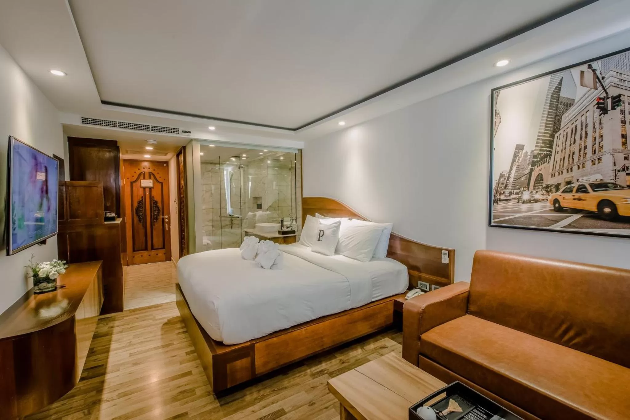 Bedroom, Bed in The Privilege Hotel Ezra Beach Club