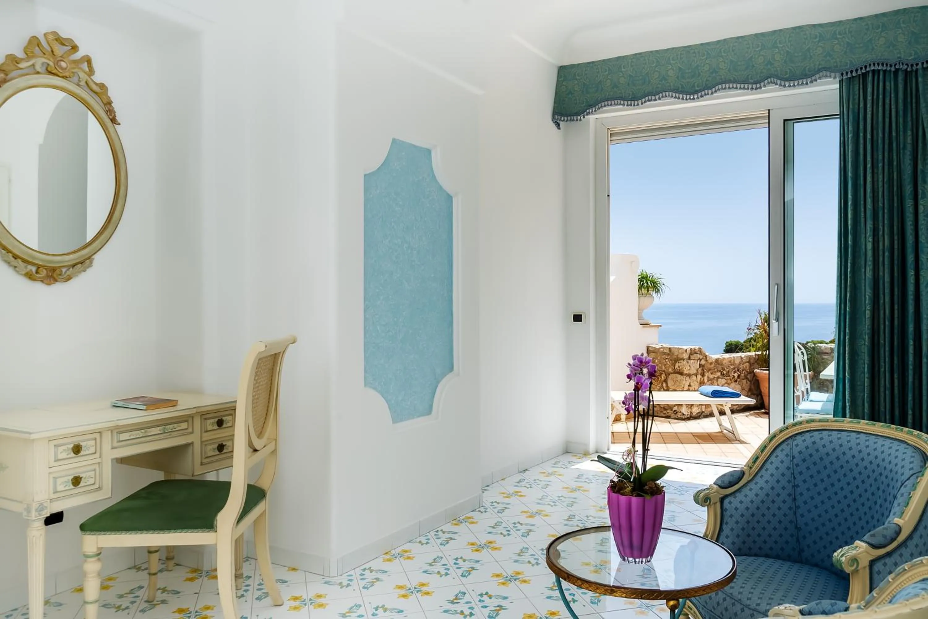 Balcony/Terrace in Hotel La Floridiana