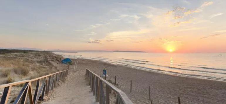 Beach in Lloyds Beach Club