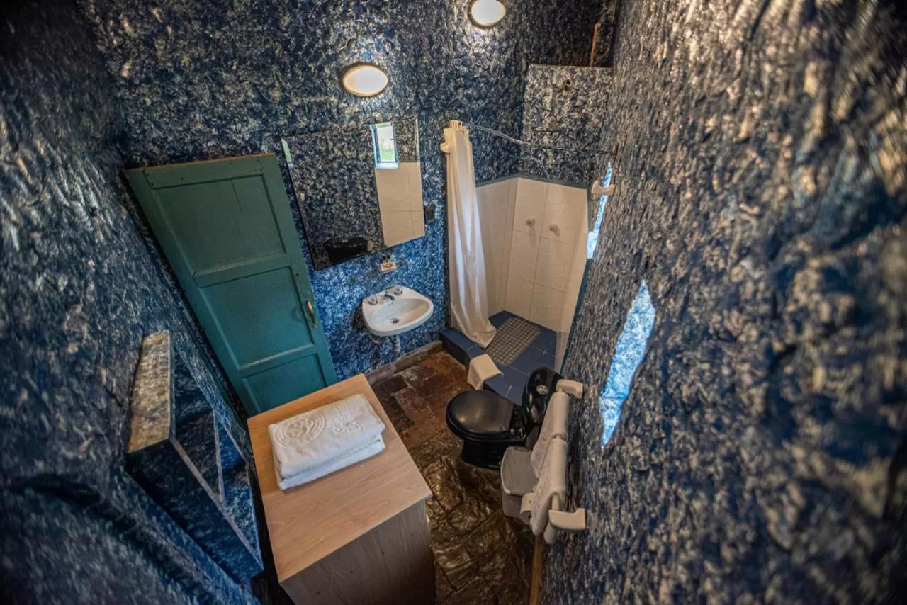 Bathroom in Posada Cafe La Huerta