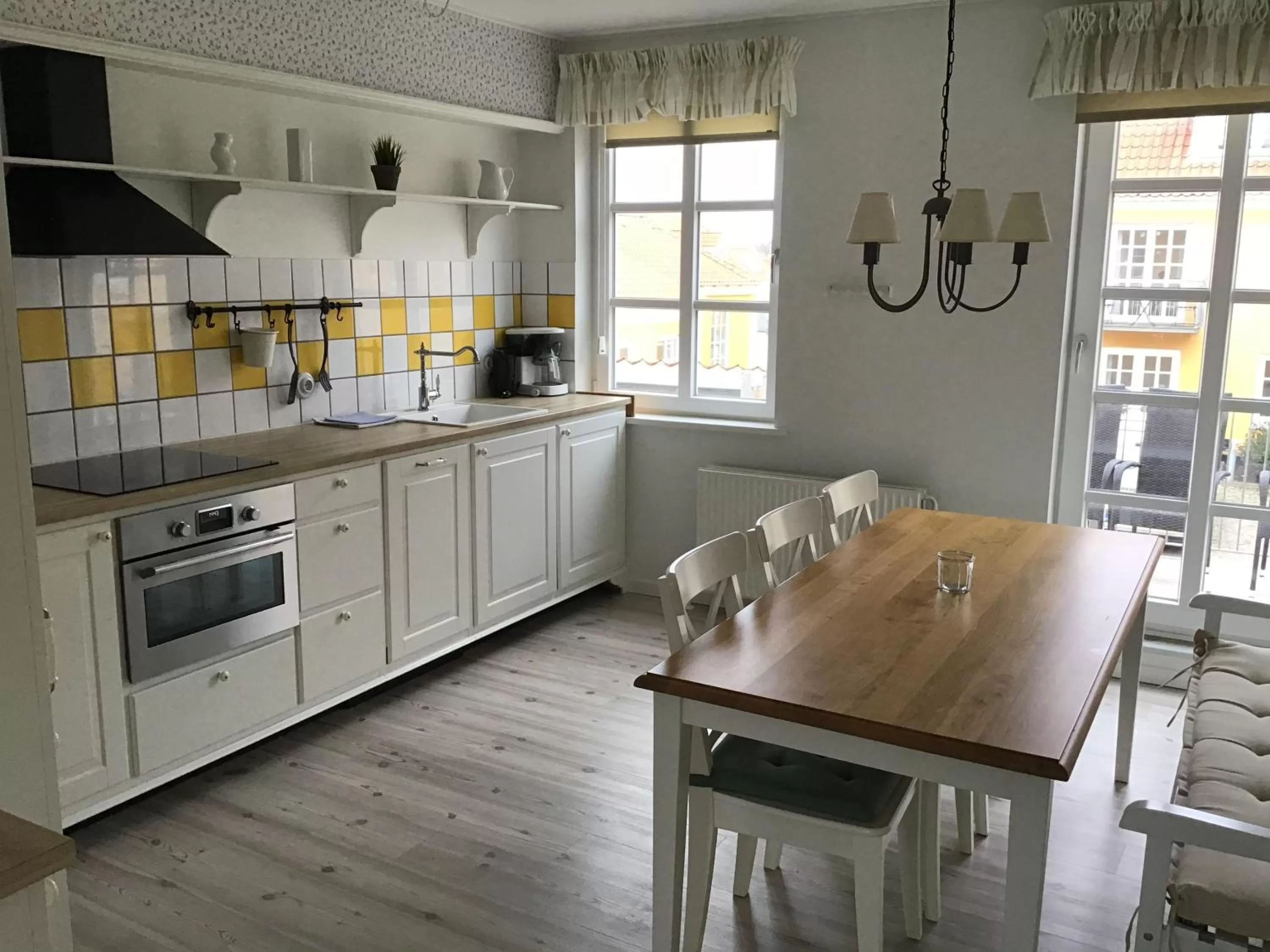 Kitchen or kitchenette in Løkken Badehotel Apartments