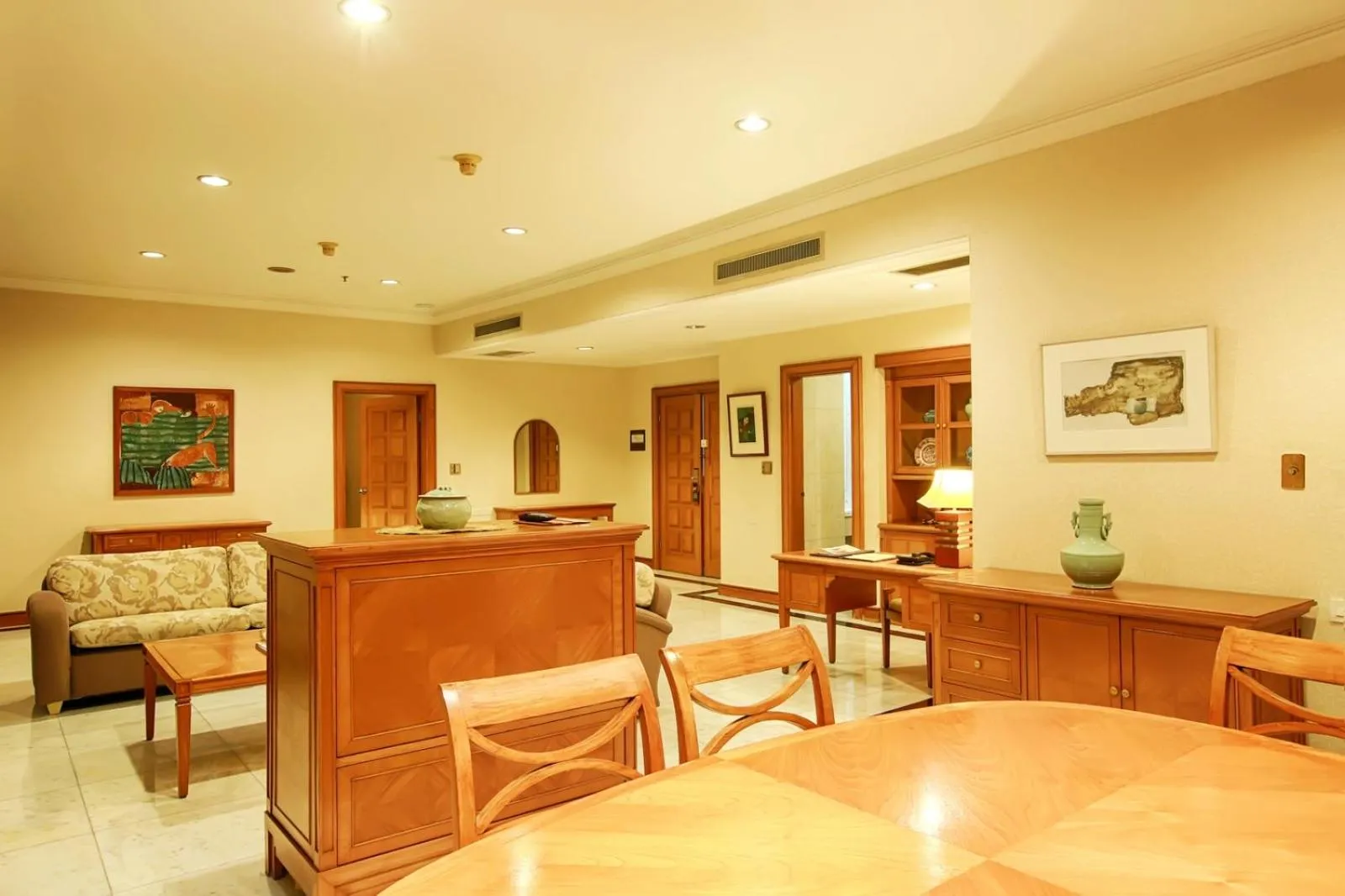 Living room in Grand Hotel Preanger