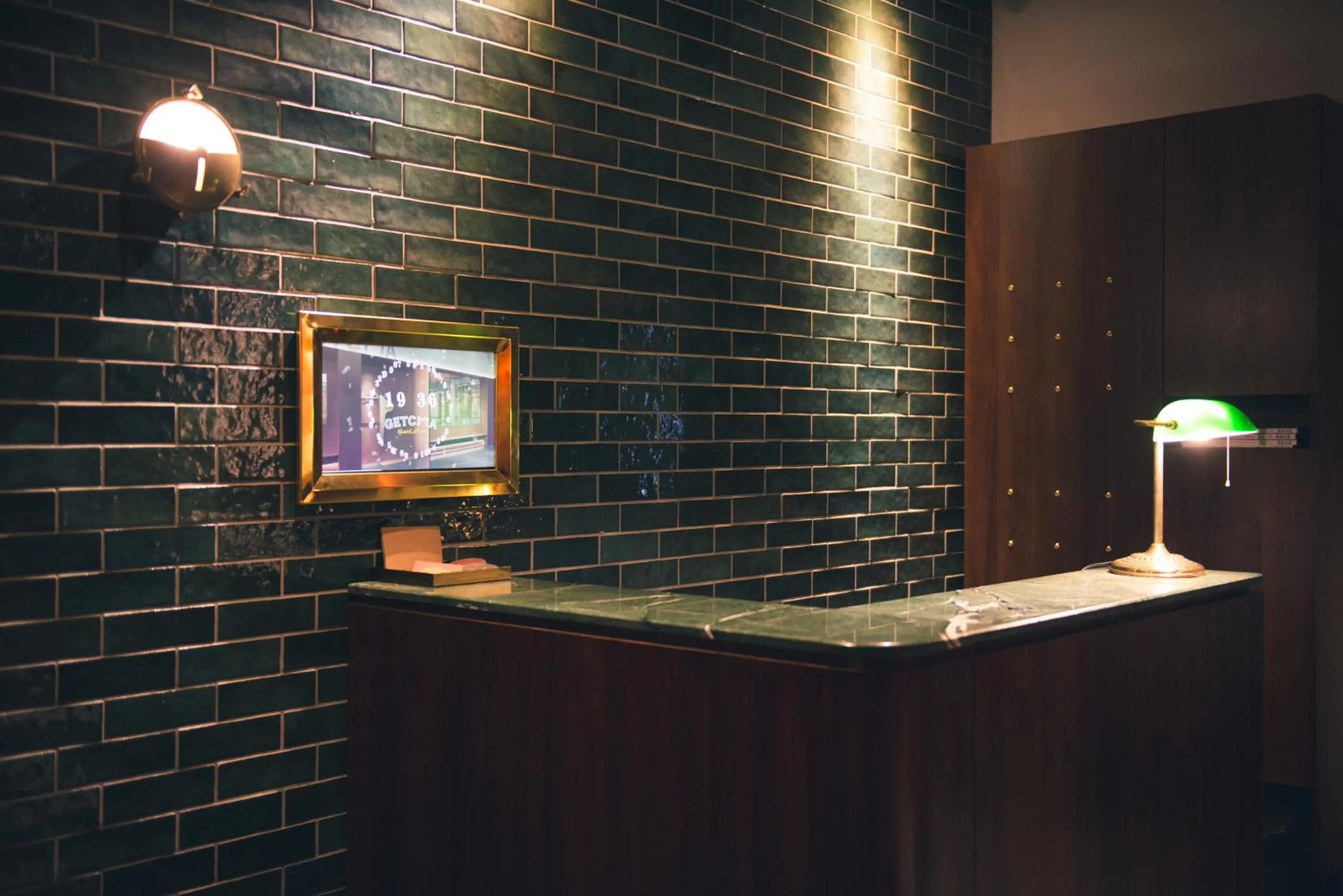 Lobby or reception in Getcha Hostel