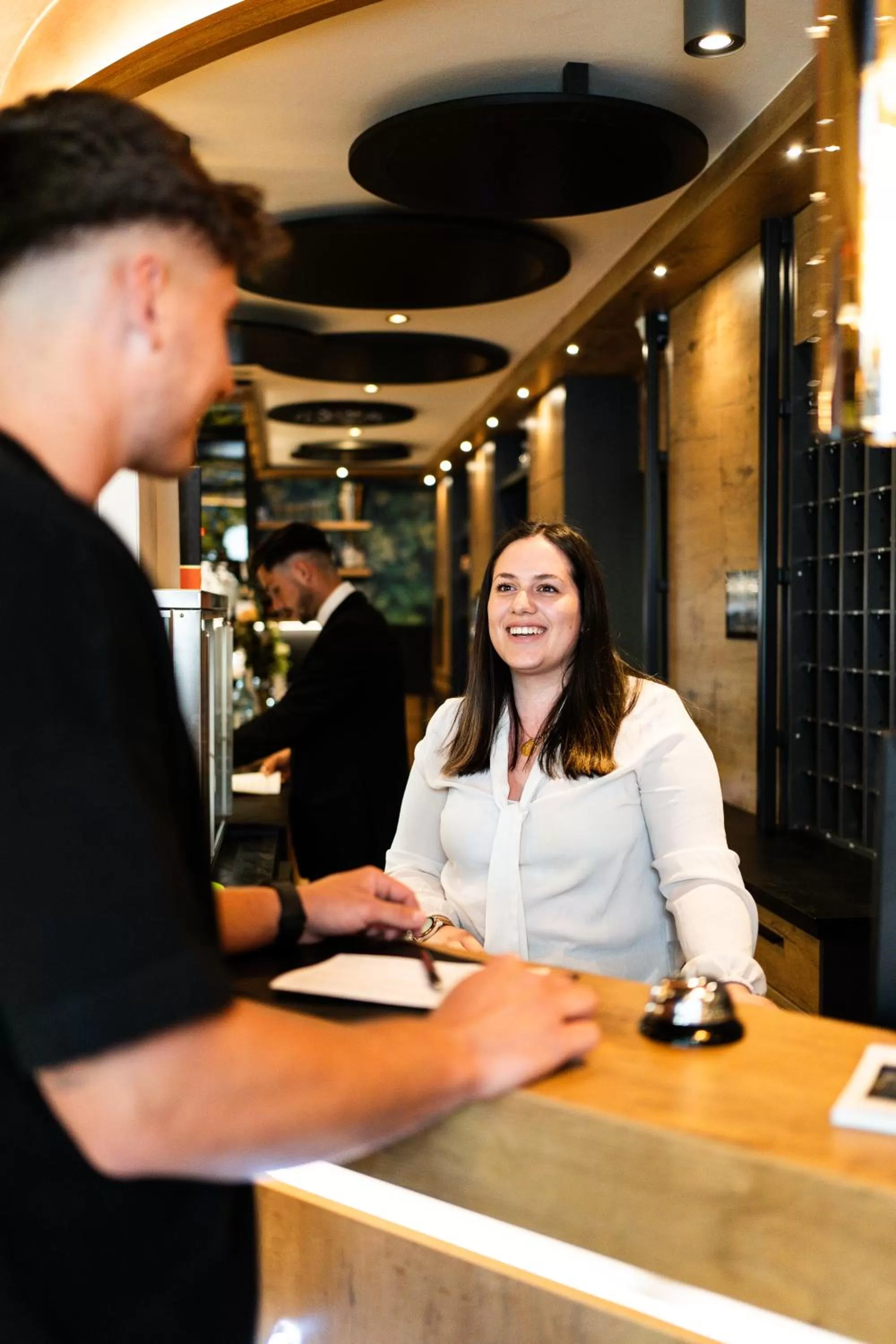 Lobby or reception in Hotel Christel
