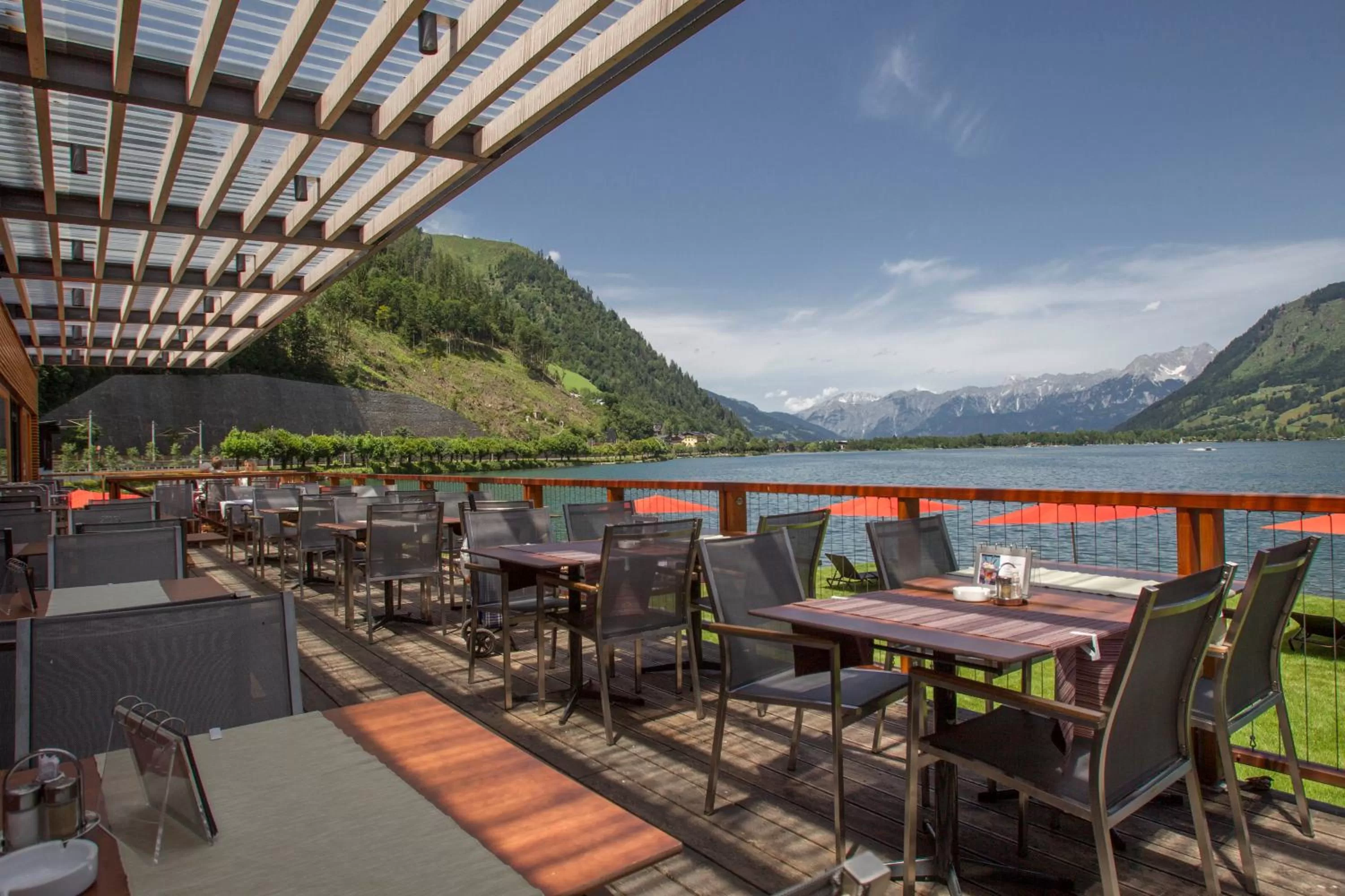 Balcony/Terrace in Seevilla Freiberg
