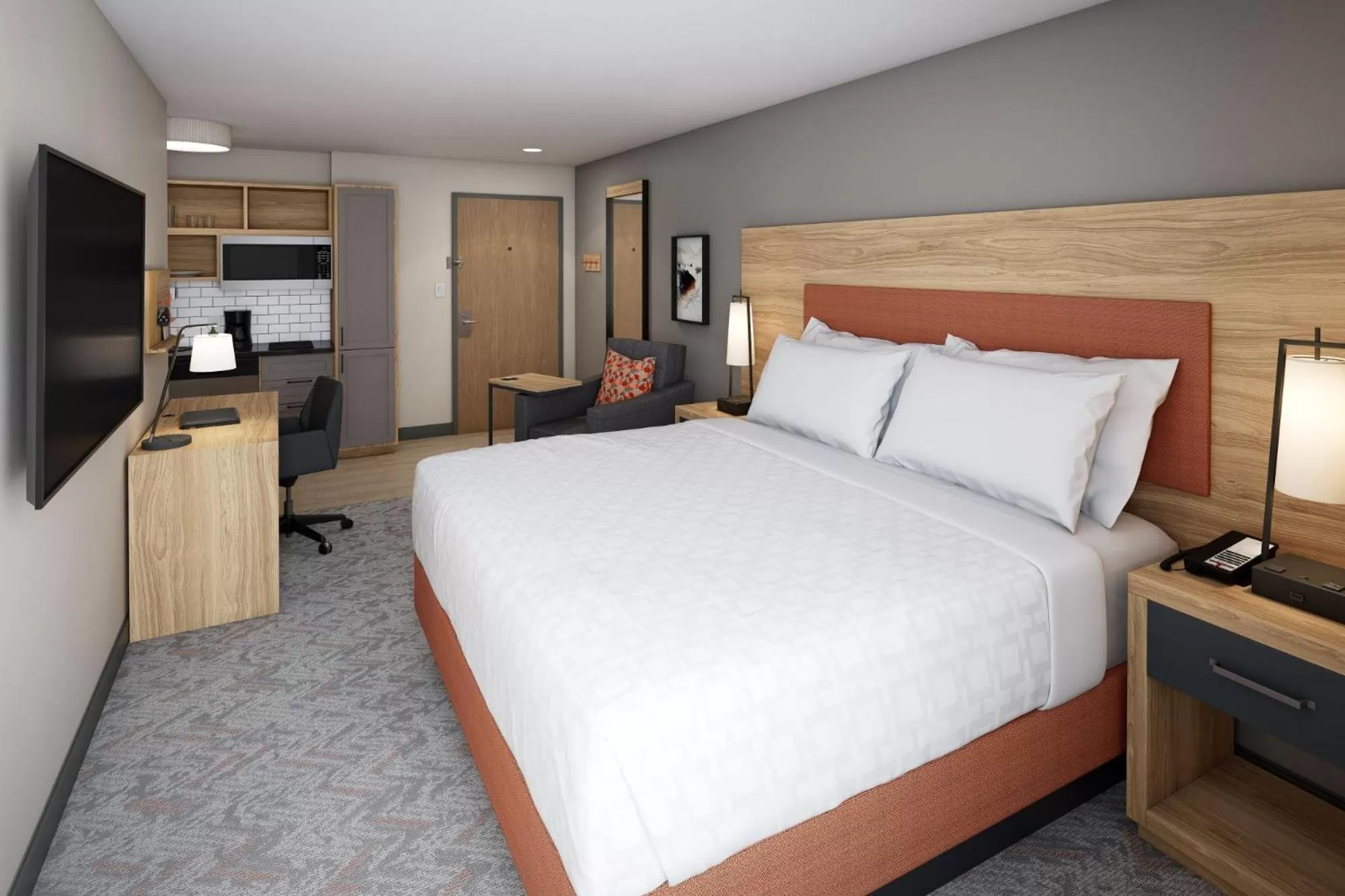 Queen Studio Suite - Mobility Access Tub/Non-Smoking in Candlewood Suites - San Antonio - Schertz, an IHG Hotel