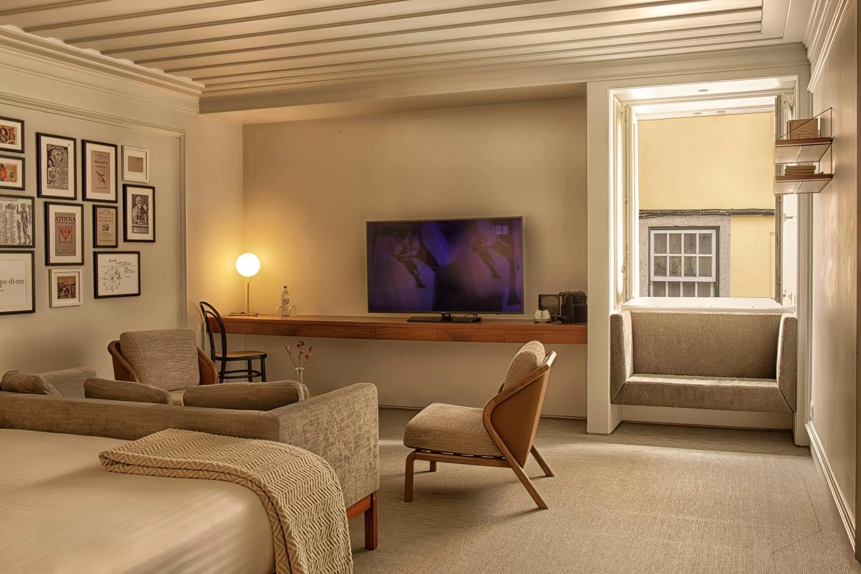 Living room in Lisboa Pessoa Hotel