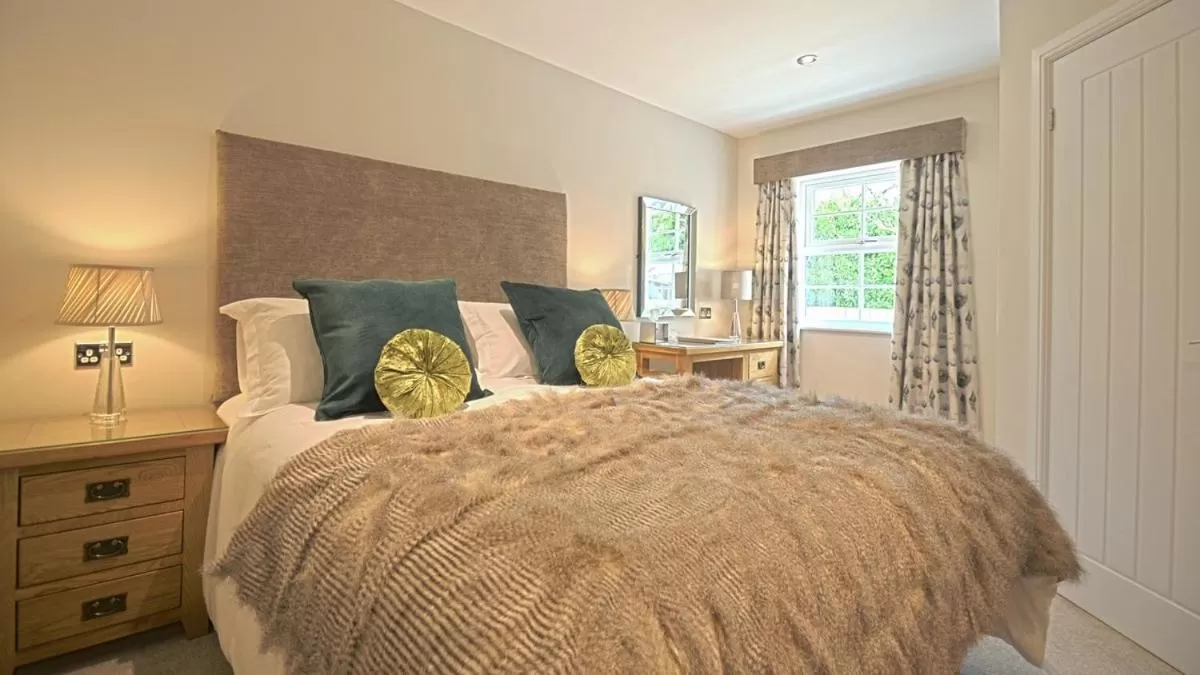 Bed in The Black Bull Inn