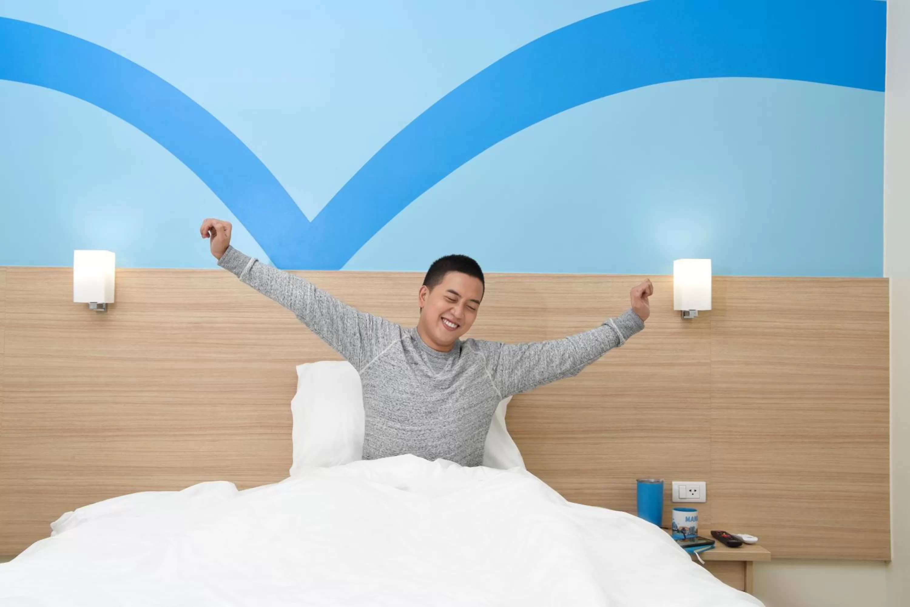 Bedroom, Bed in Hop Inn Hotel Tomas Morato Quezon City