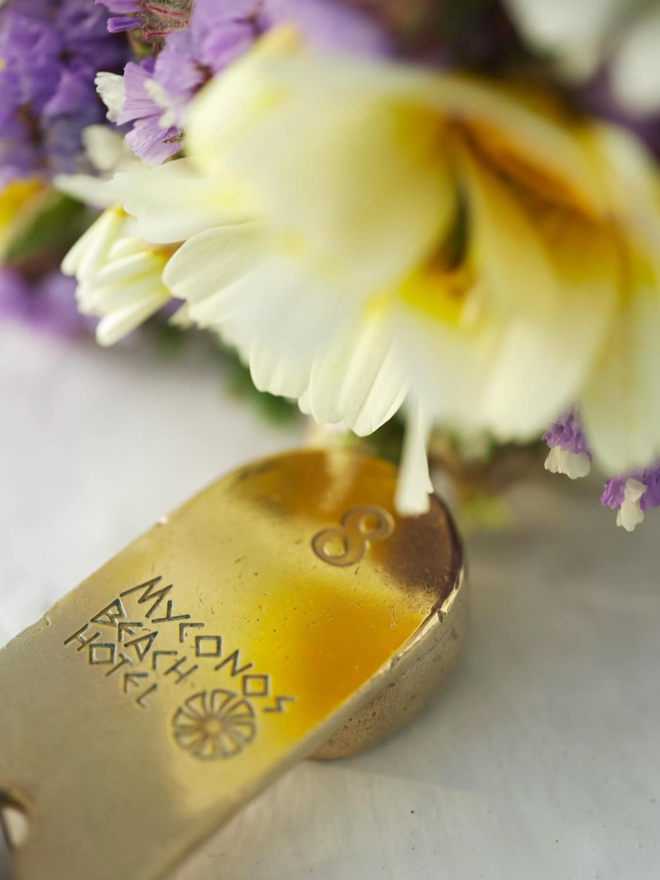 Decorative detail in Mykonos Beach Hotel