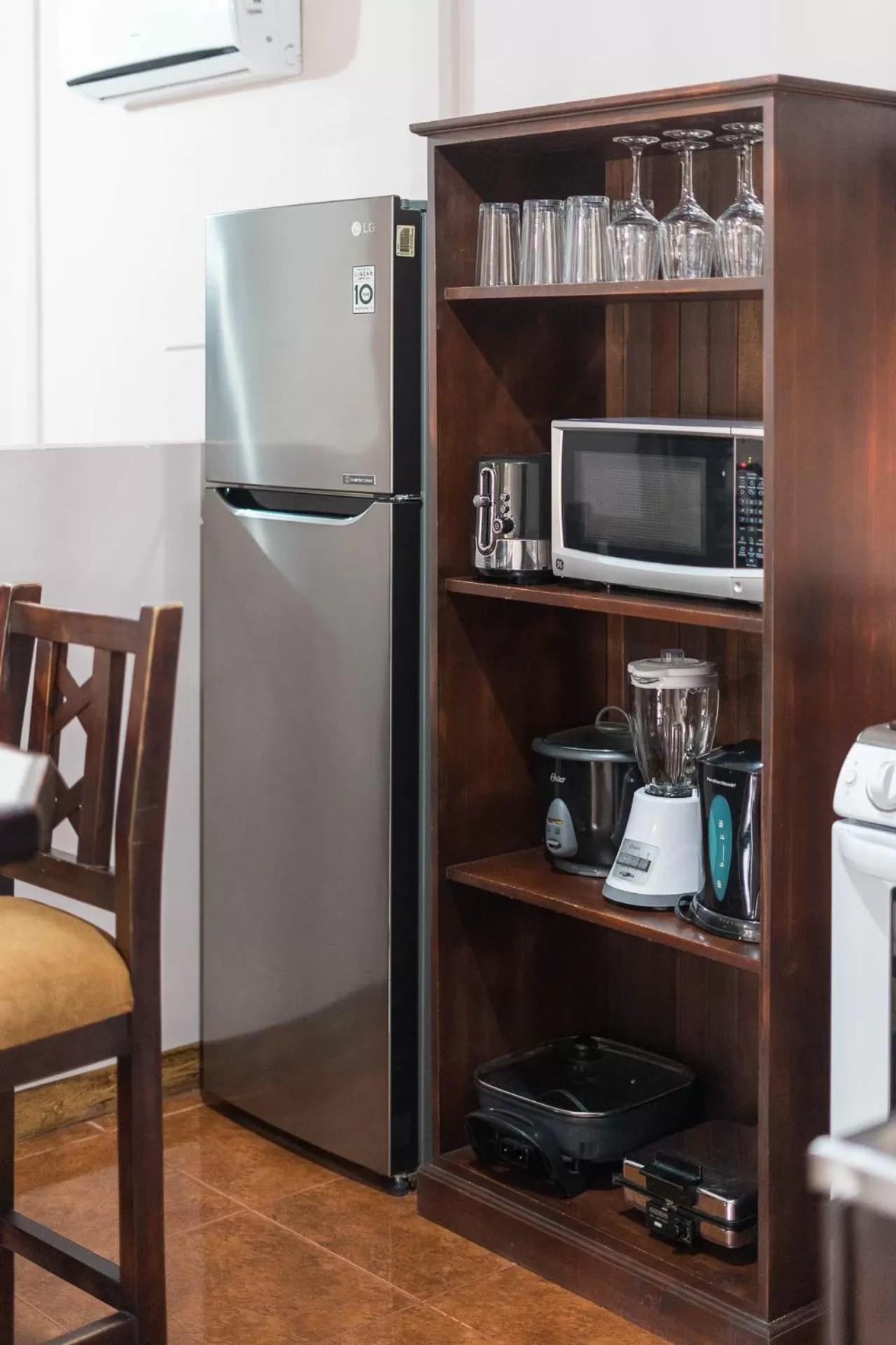 kitchen in Cabañas del Rio