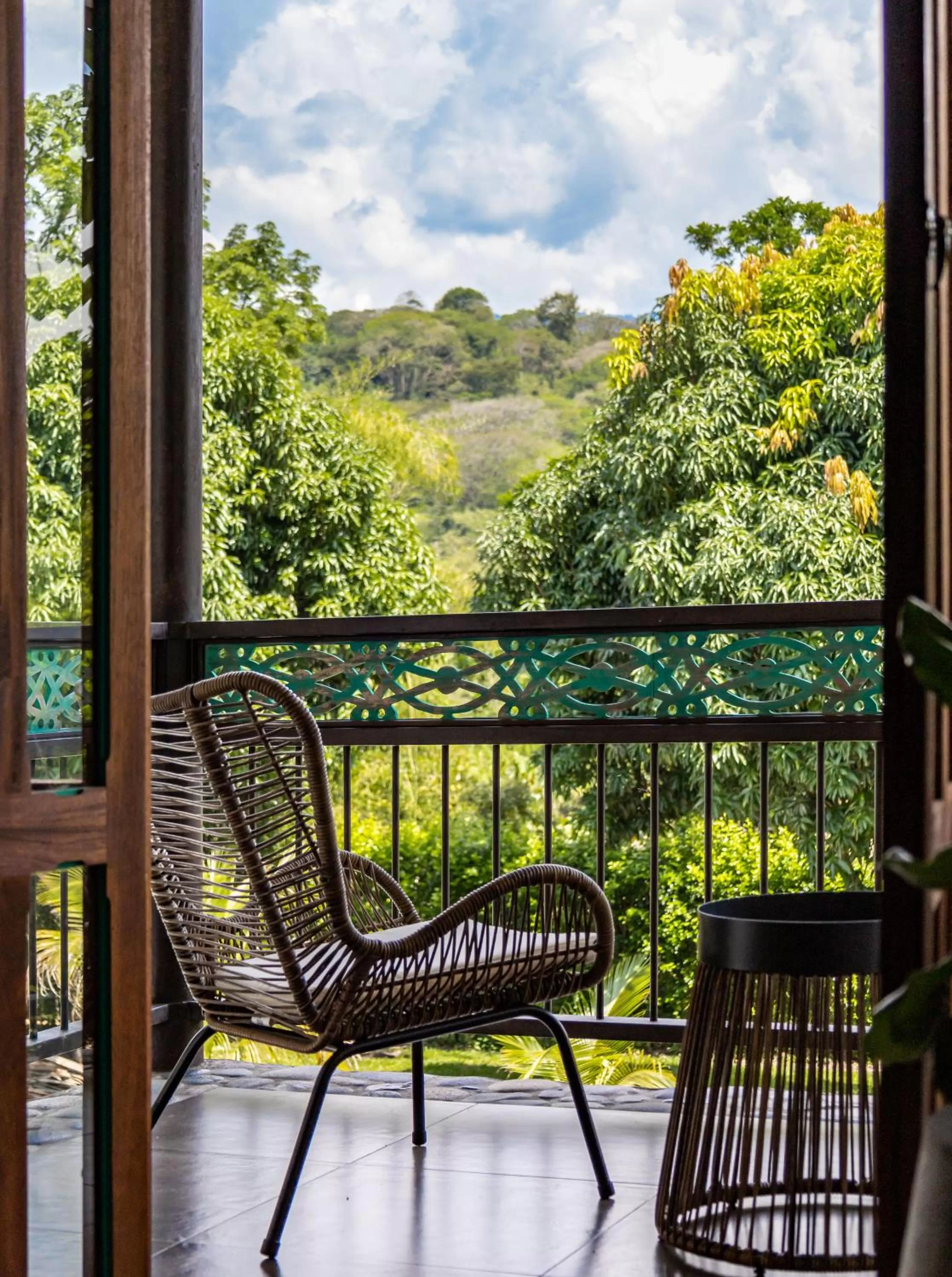 Balcony/Terrace in Casa Jacaranda Hotel Boutique