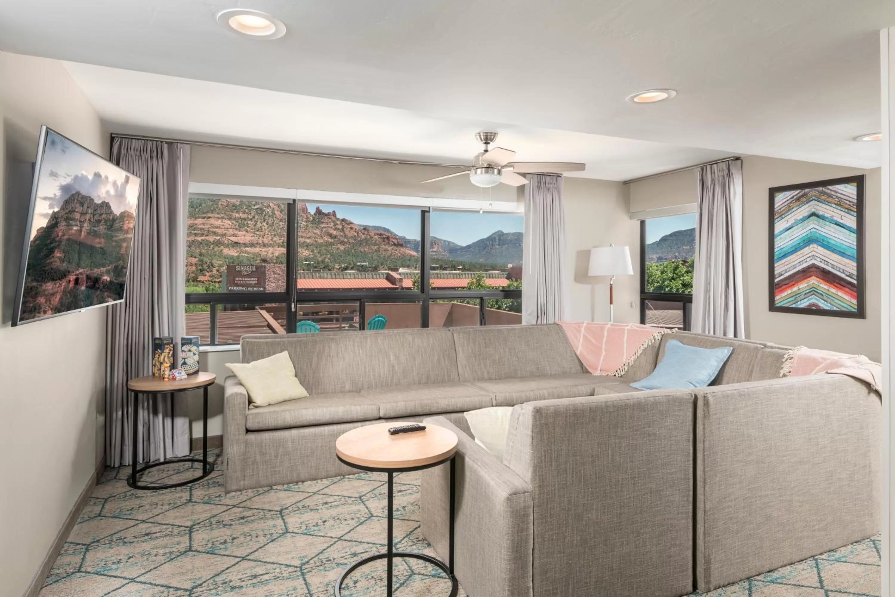 Living room in Matterhorn Inn