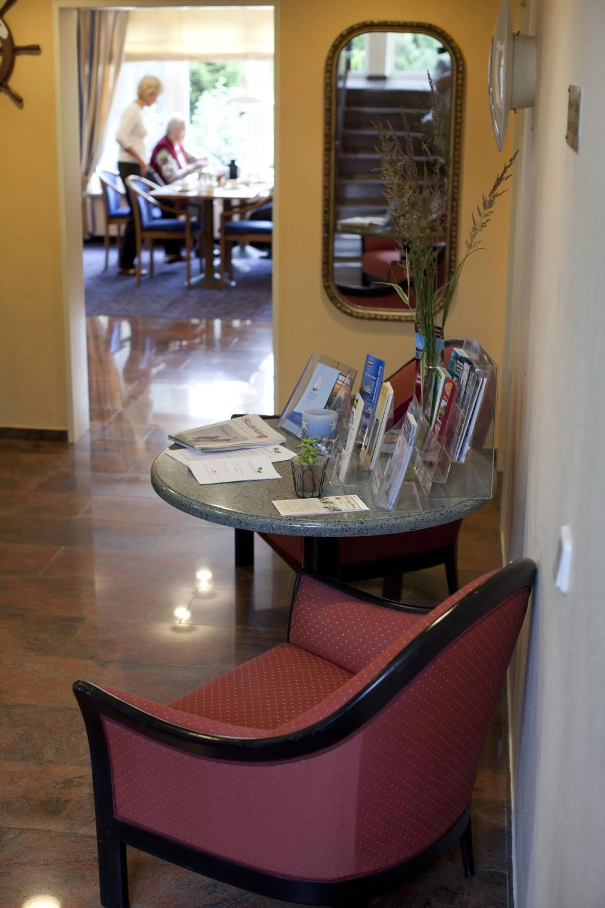 Lobby or reception, Restaurant/Places to Eat in Hotel an der Schlei Garni