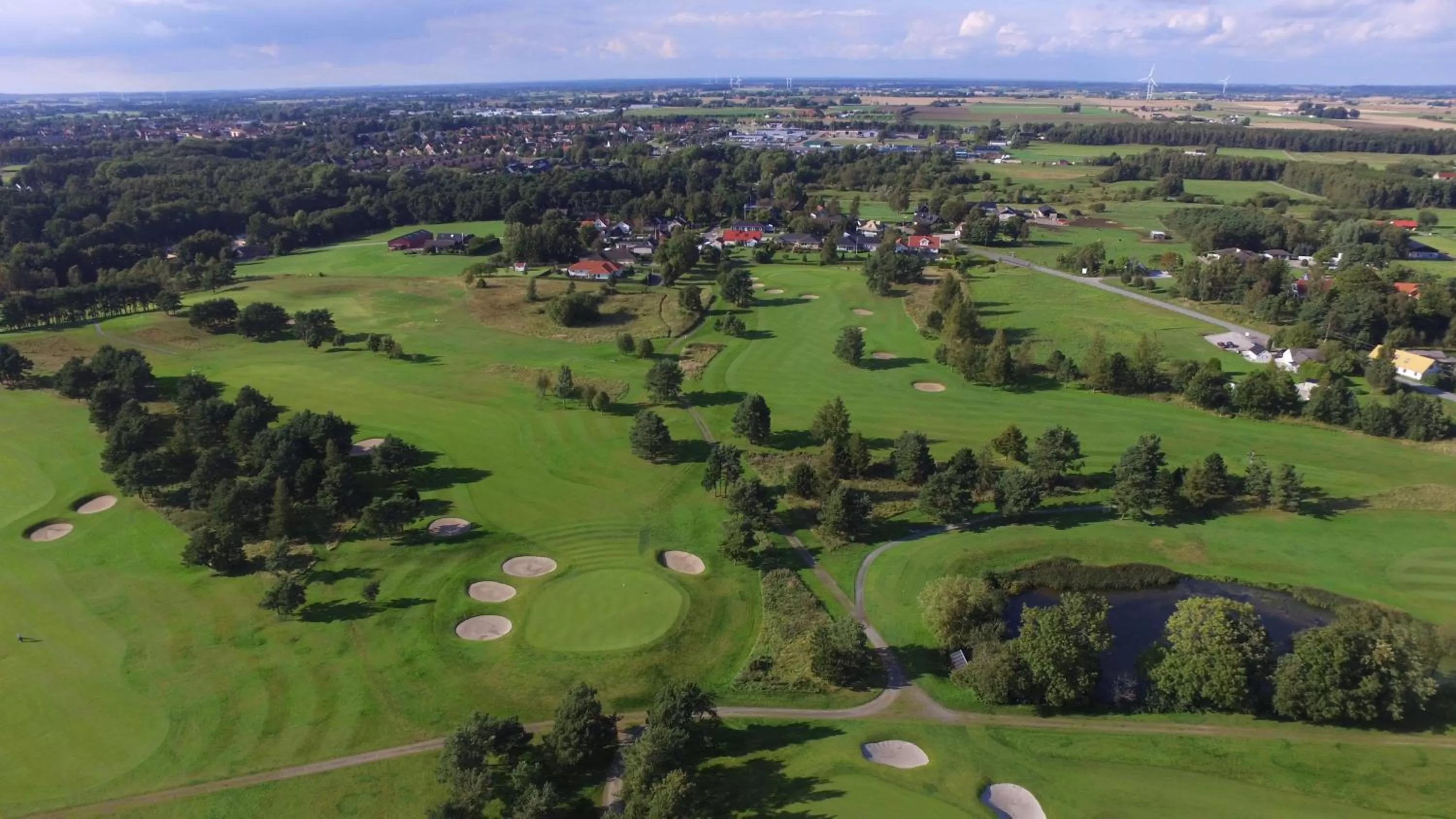 Bird's-eye View in Tomelilla Golf Hotell