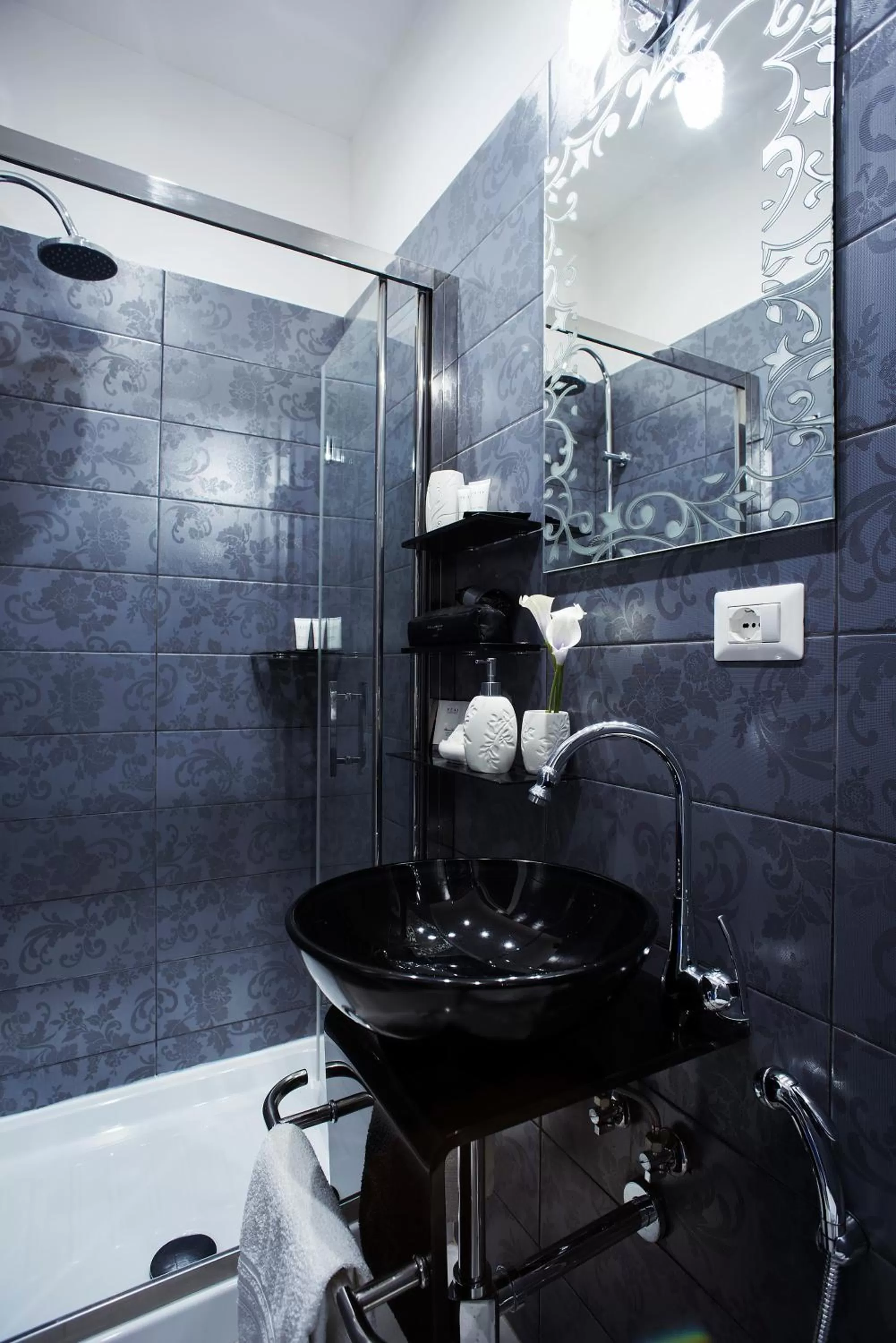 Shower in San Pietro Panoramic View