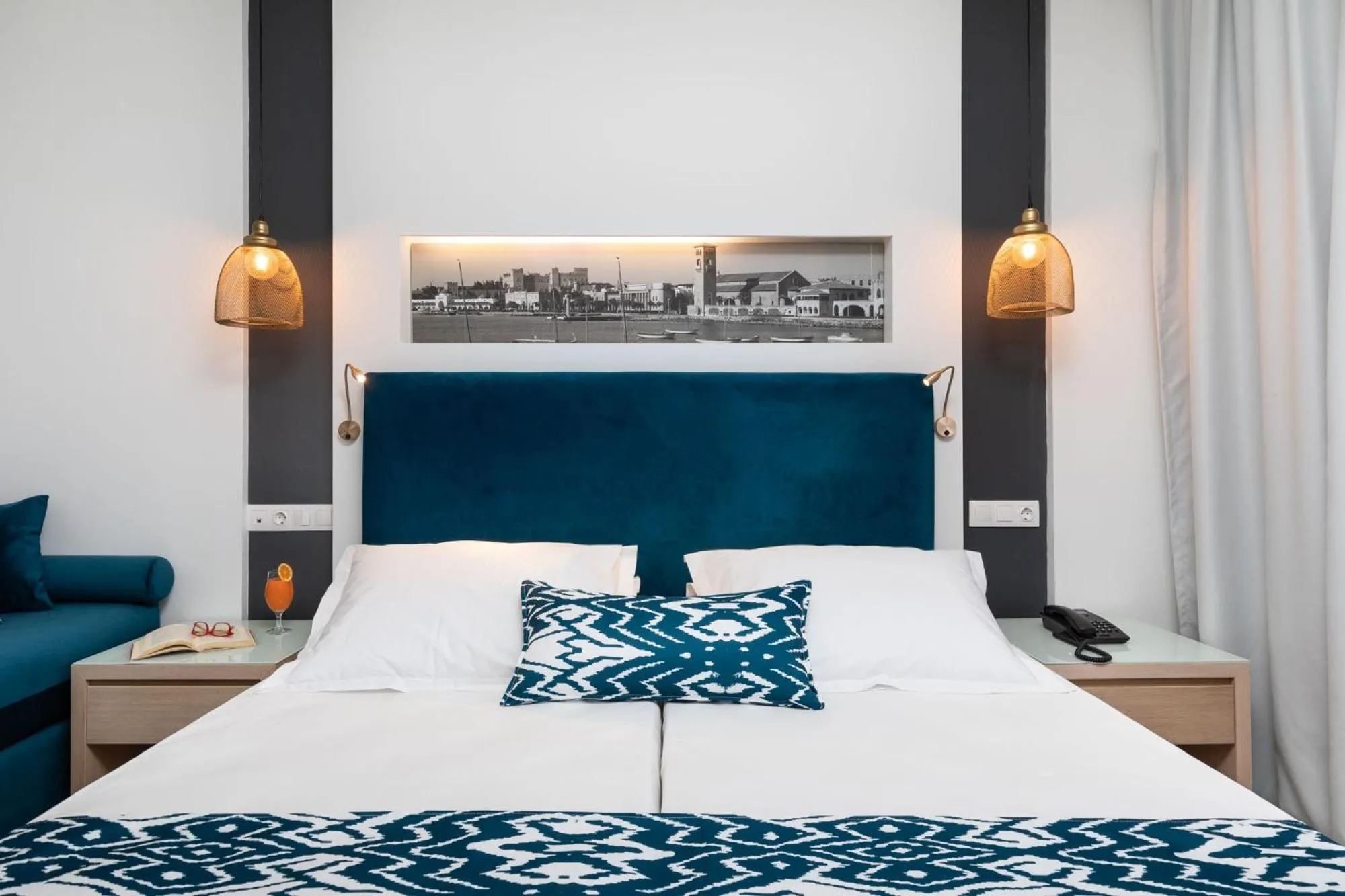 Bedroom, Bed in Mercure Rhodes Alexia Hotel & Spa