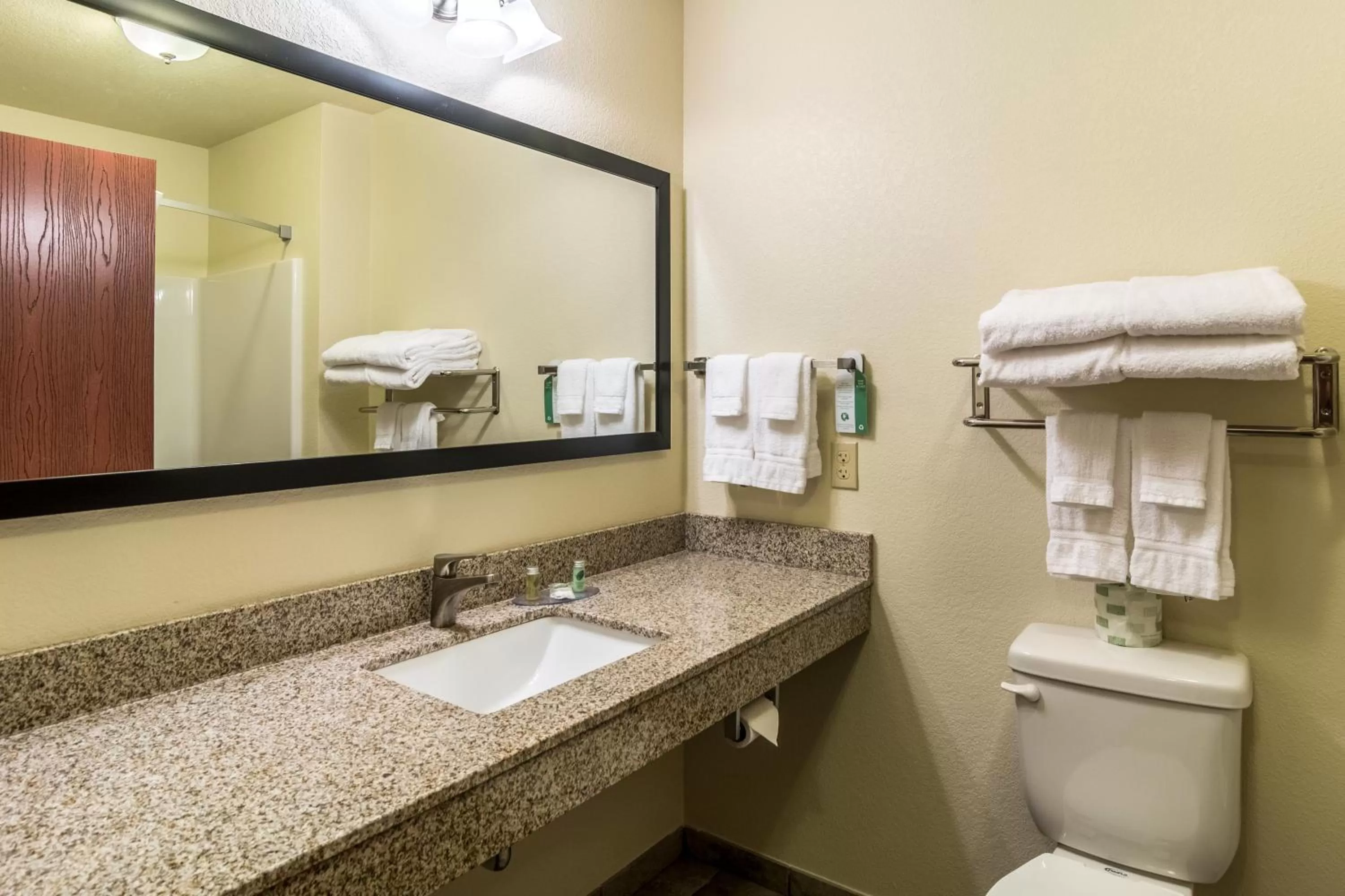 Toilet in Cobblestone Hotel & Suites - Torrington